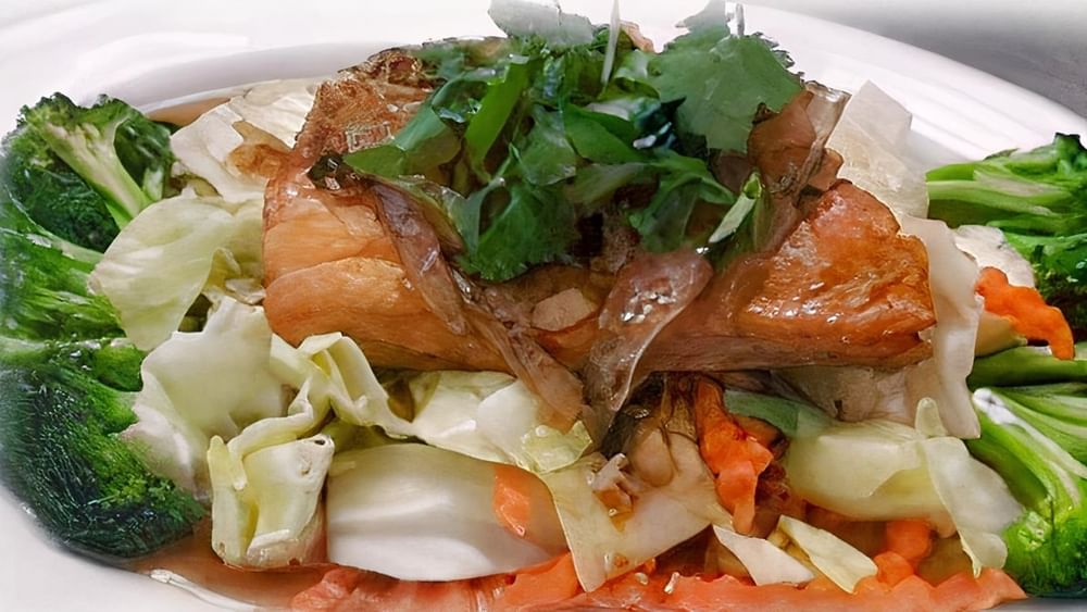 Salmon Garlic
