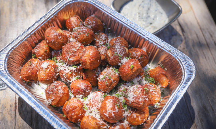 Duck Fat Pretzel Bites Platter