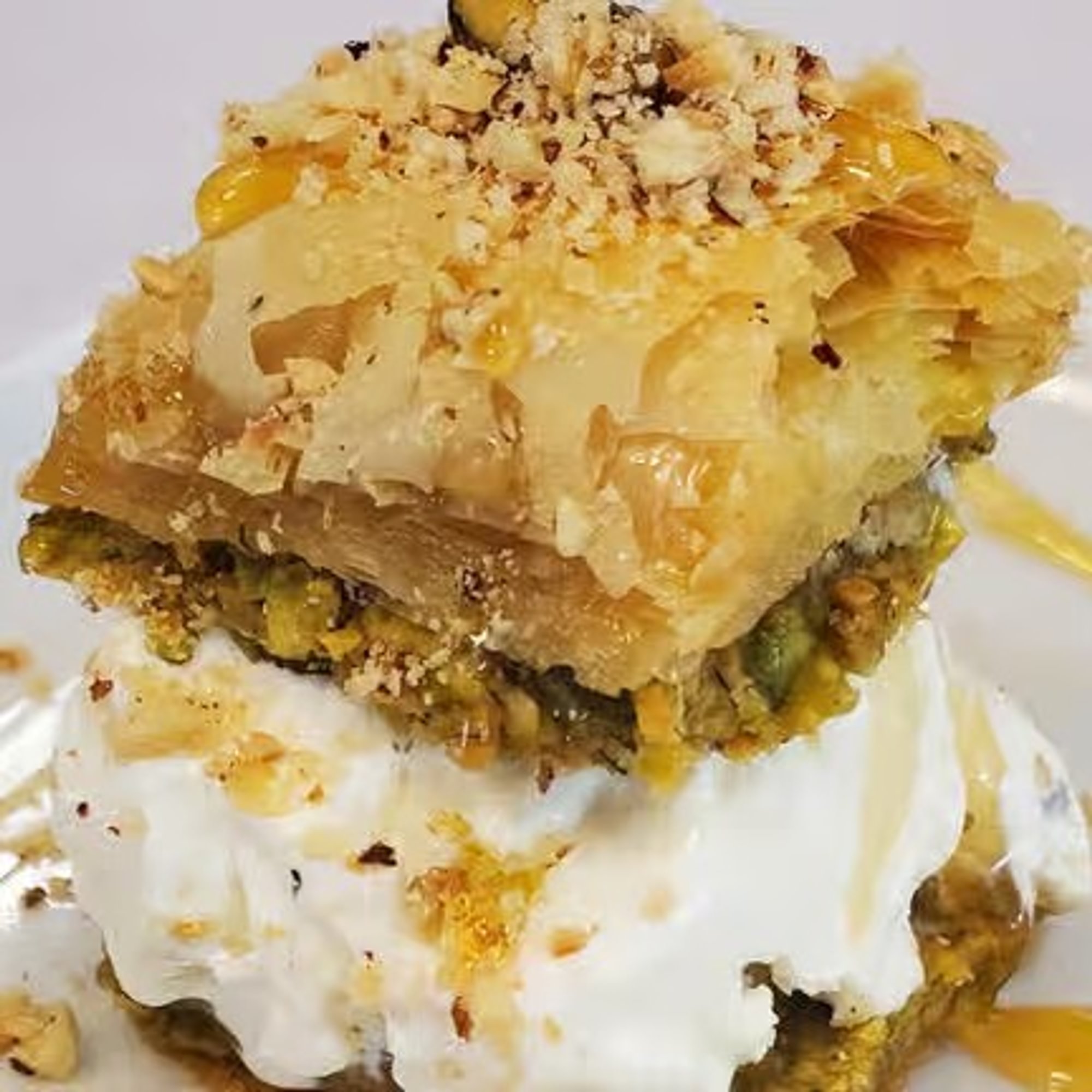 Baklava Ice - Cream Sandwich Pistachio