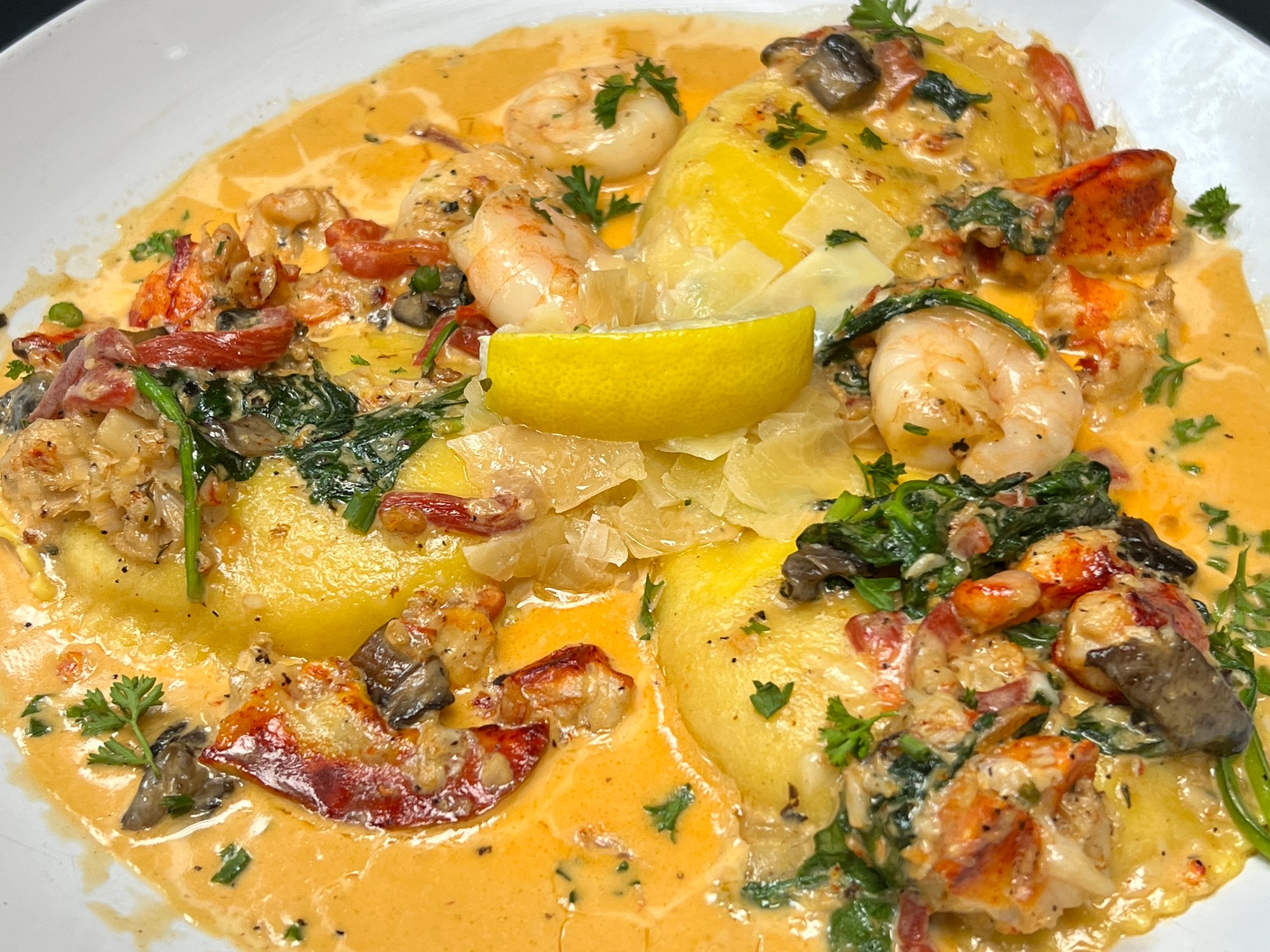 Seafood Ravioli