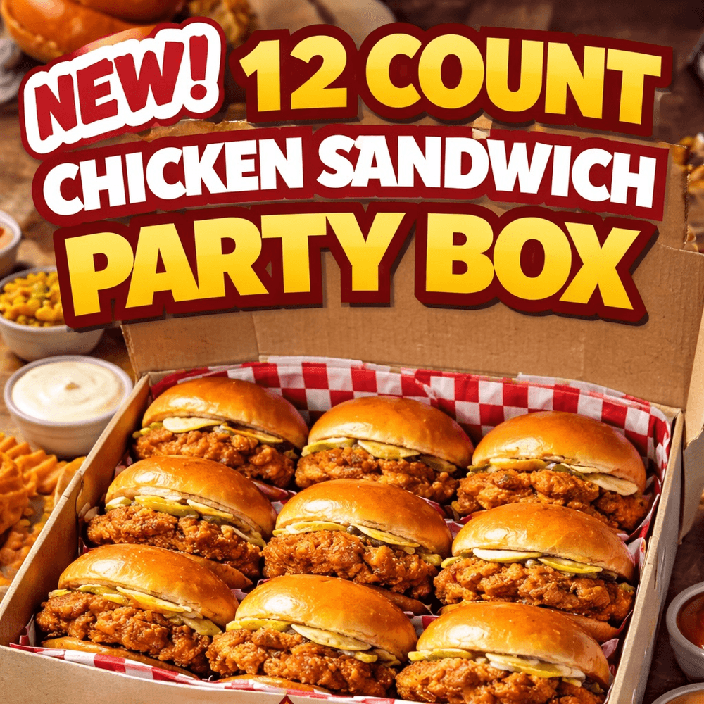 Chicken Sandwich Box (12 Sandwiches)