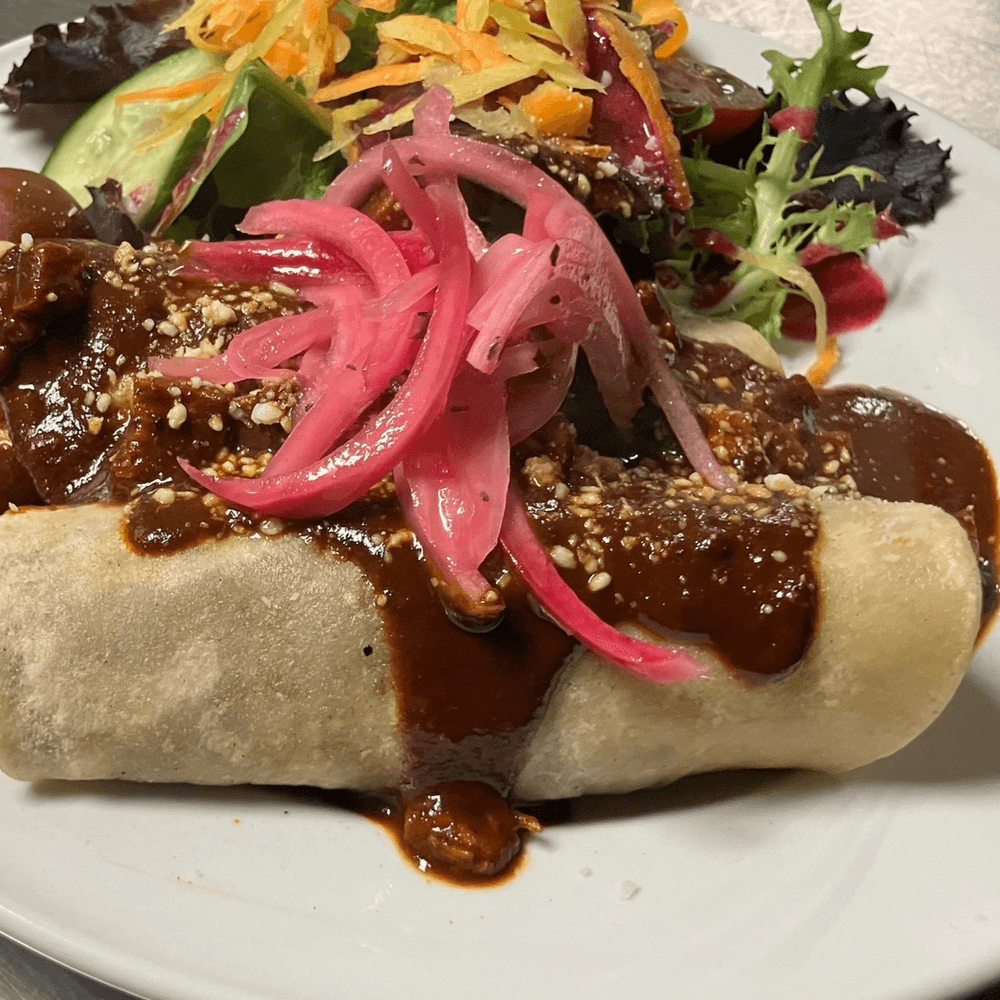 Chicken enchiladas