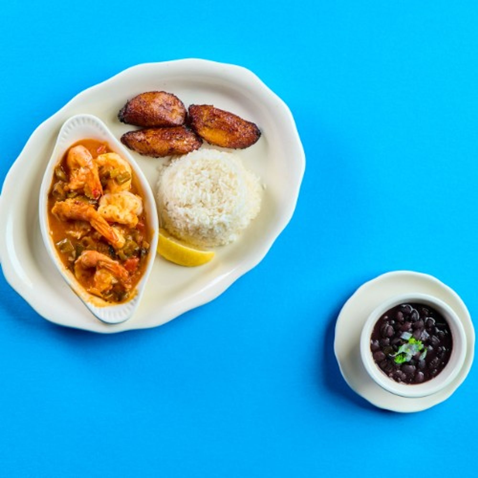 Camarones en Salsa