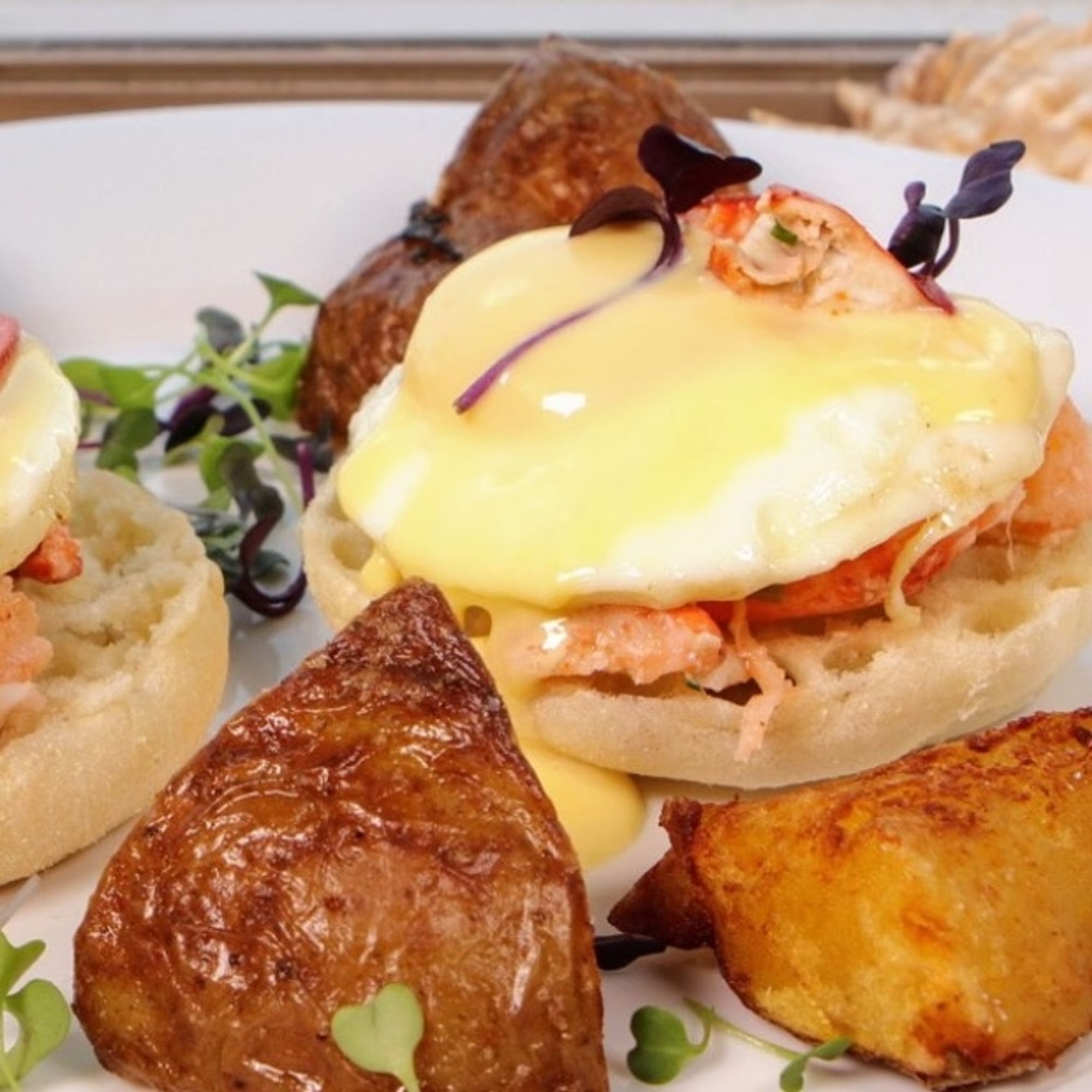 Lobster Eggs Benedict