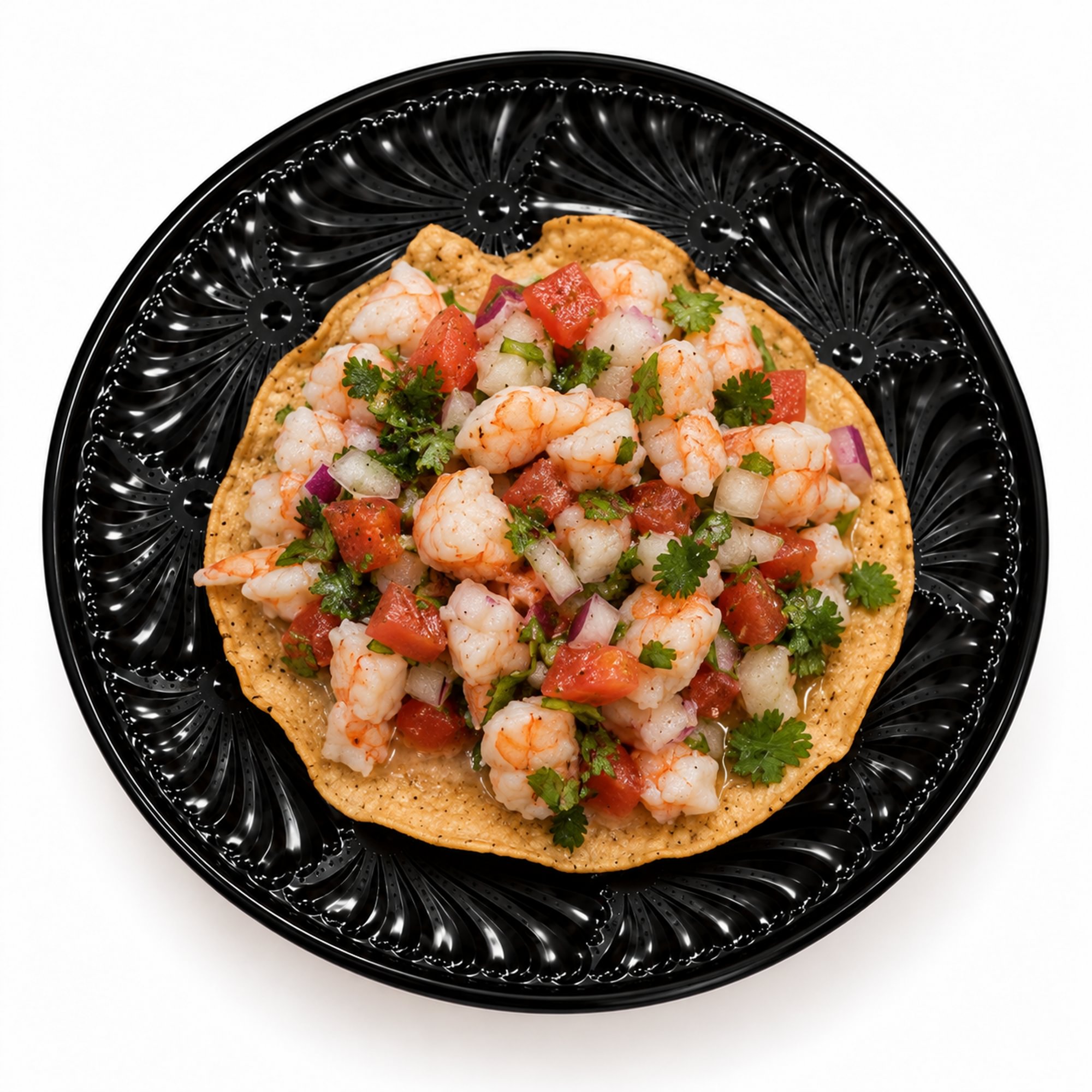 Tostada de Camarón