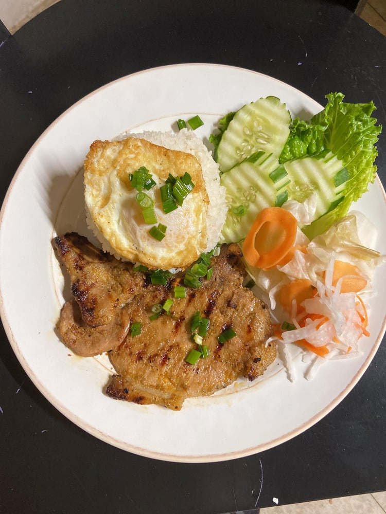 C2 - Grilled Pork Chop - Cơm Sườn Nướng Opla