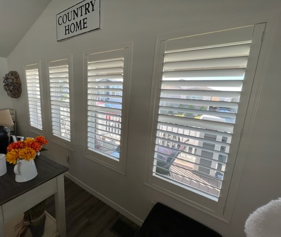 Norman Shutters recently installed in Tucson