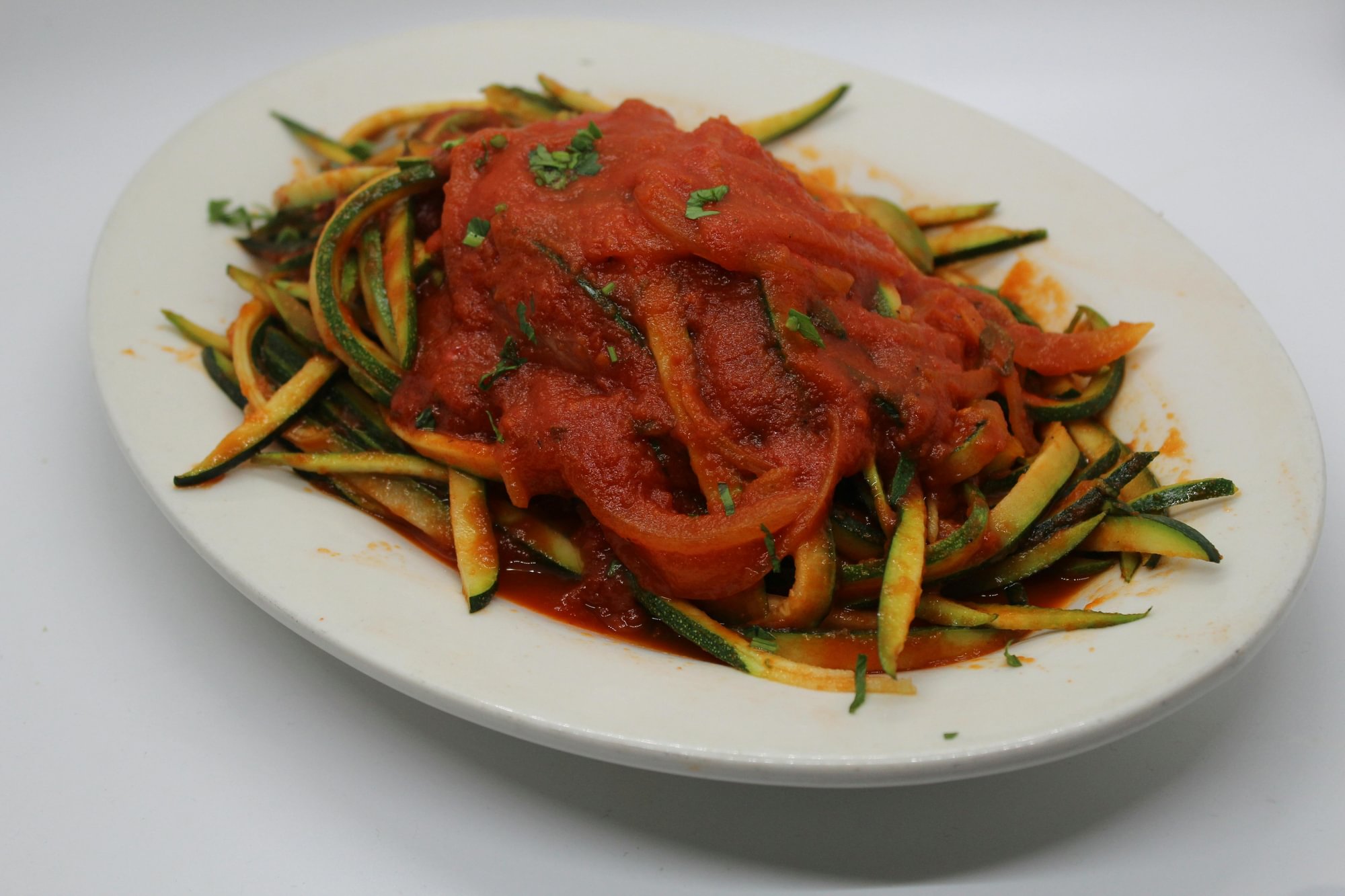 Zucchini Linguine Pasta