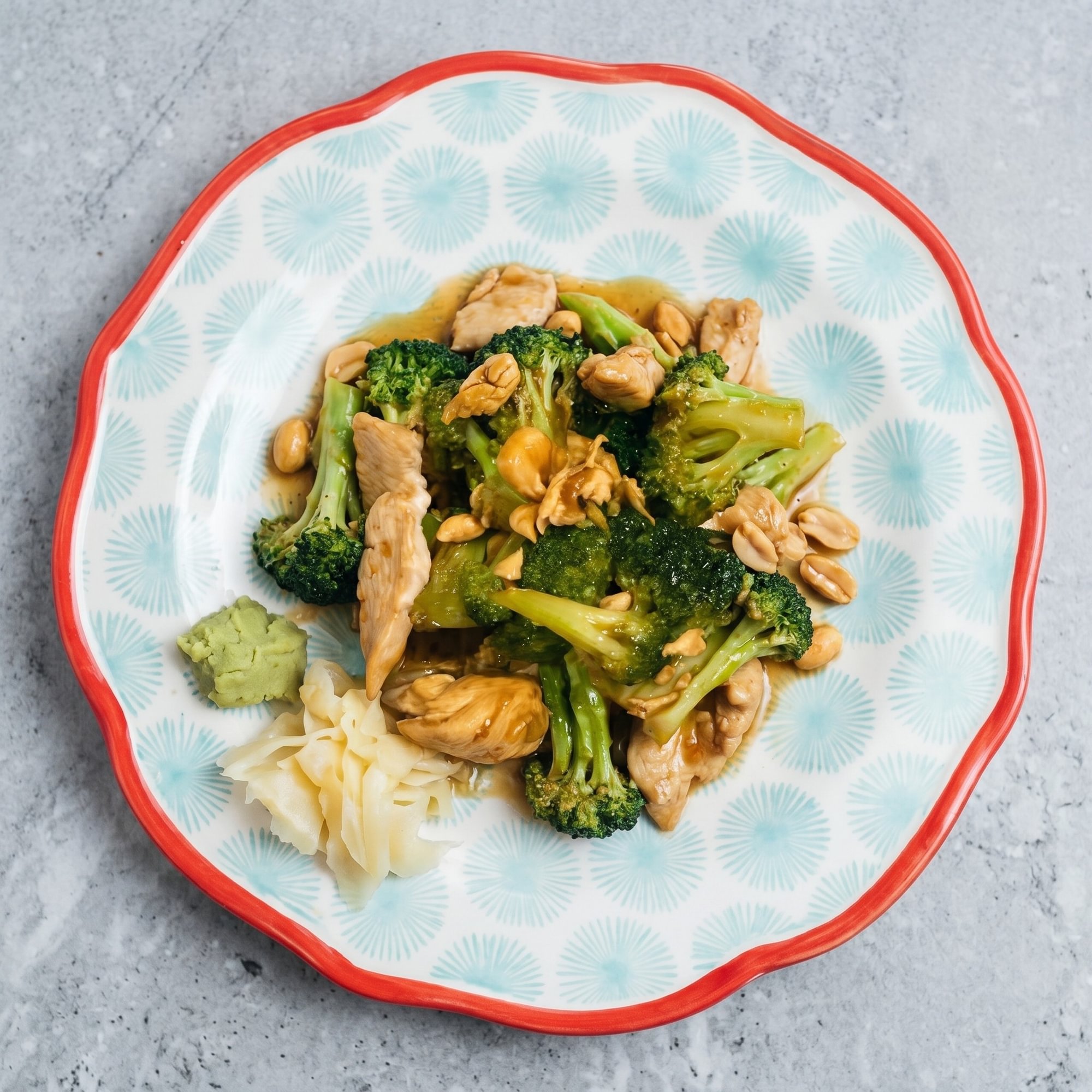 Combo Broccoli Chicken and Sweet & Sour Pork
