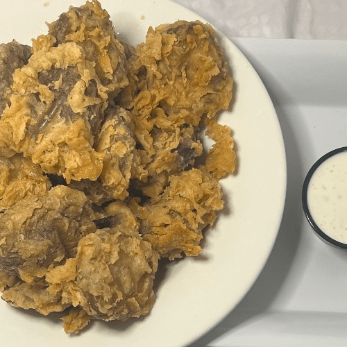Fried Shiitake Mushrooms