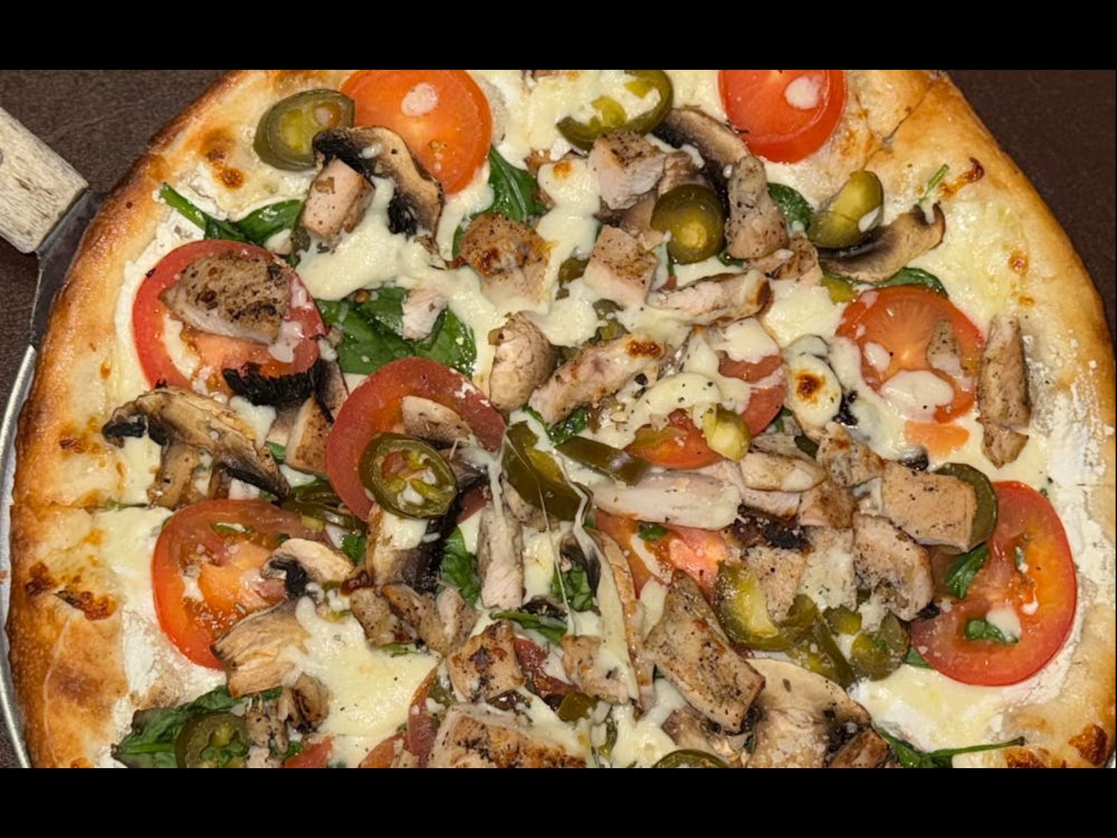 White Wonder Pizza