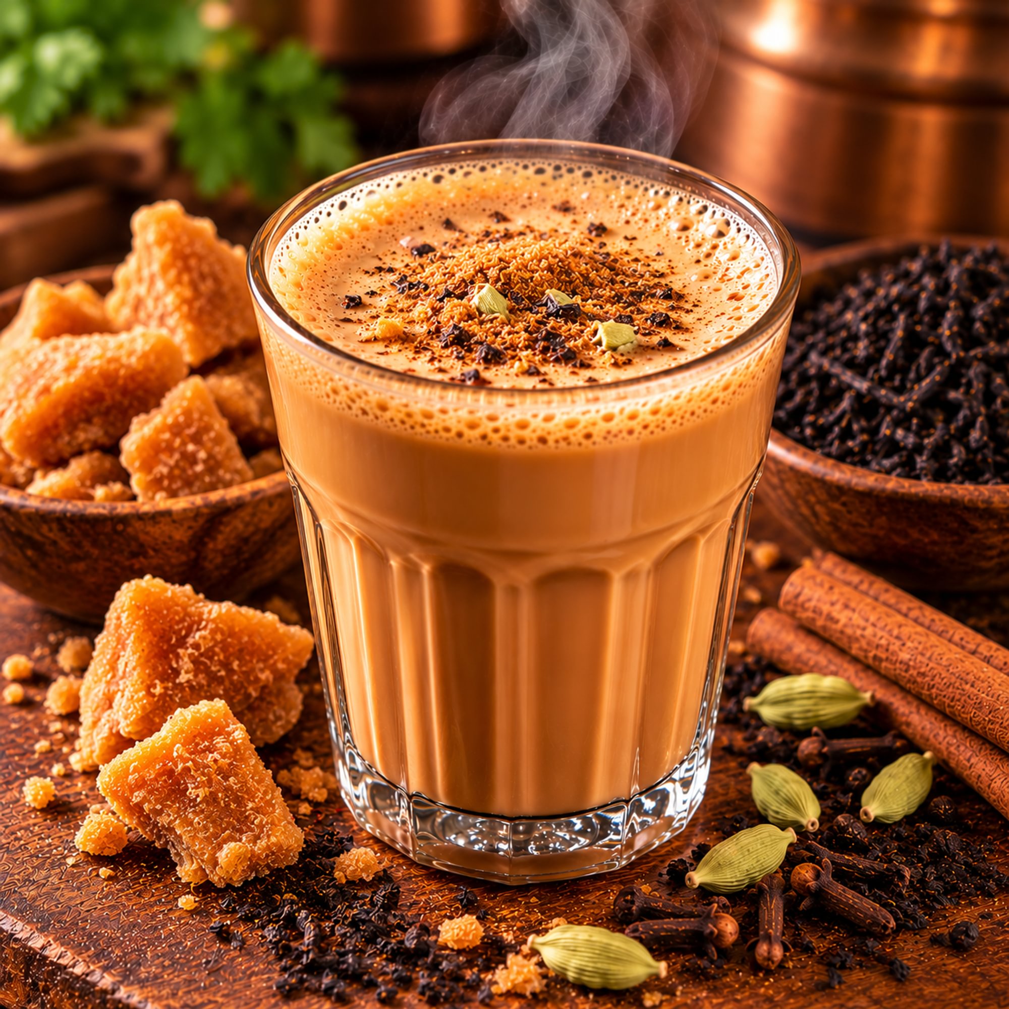 Gur Chai (Jaggery)