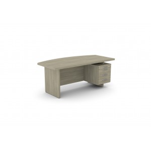 Grand Executive Desk 1800 X 970 X 750 Draw Position on Right Harbour Arctic Oak