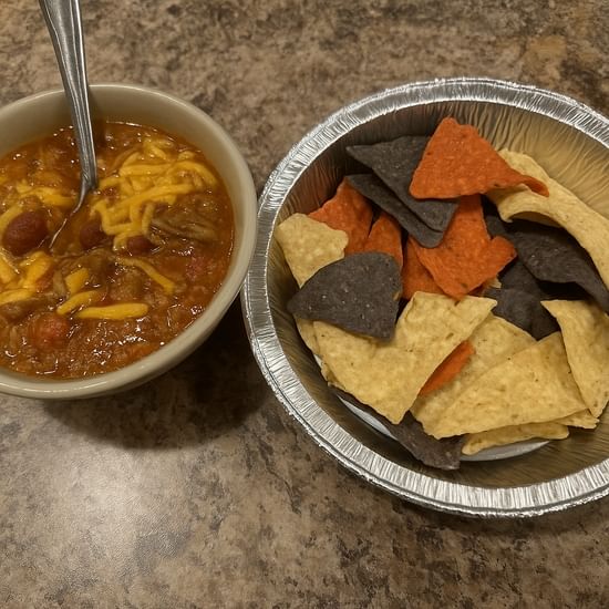 Homemade Chili Bowl