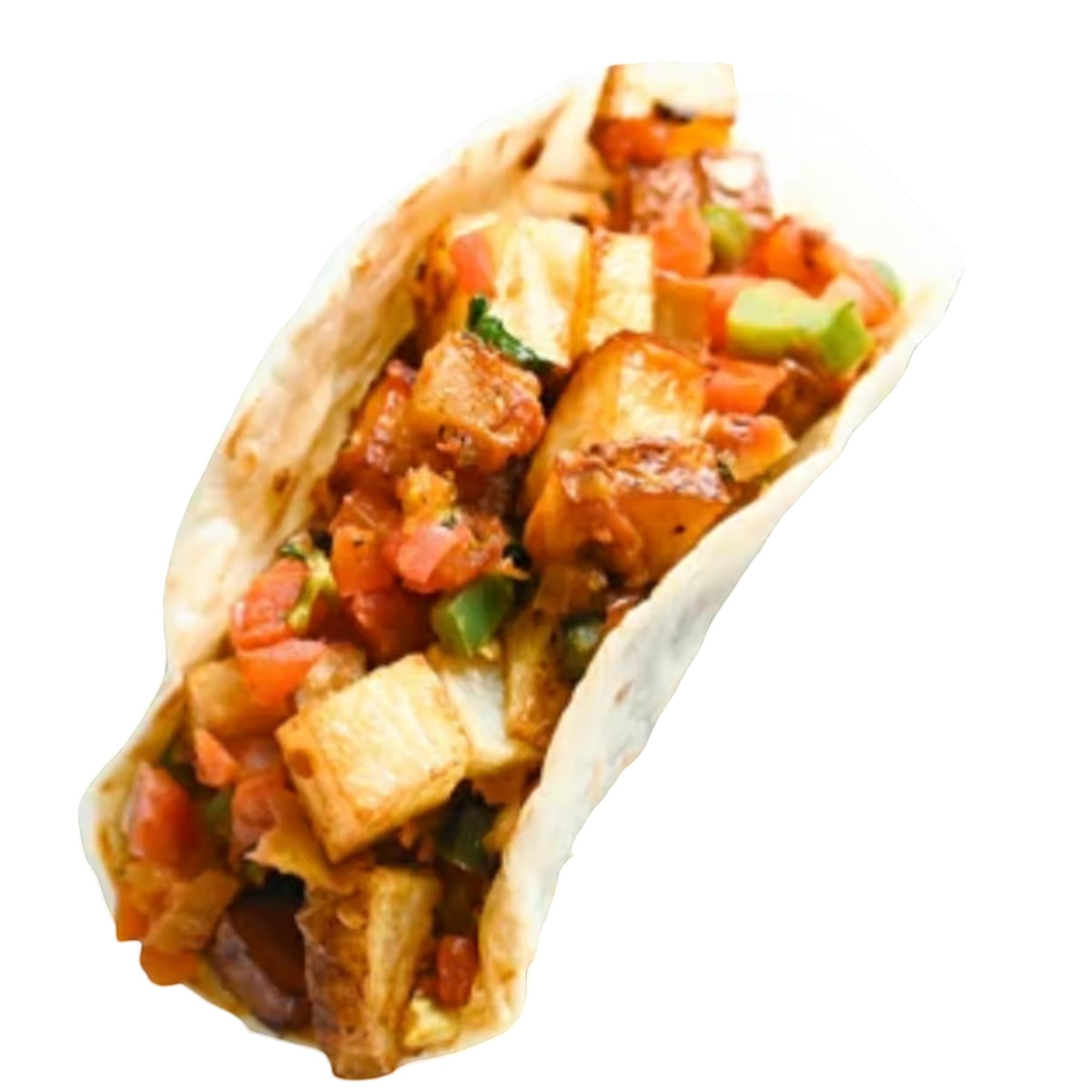 Huevo a la Mexicana Taco