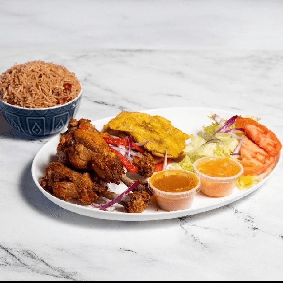 Chicken Complete (Poulet Fri) (fry or stew) (large)
