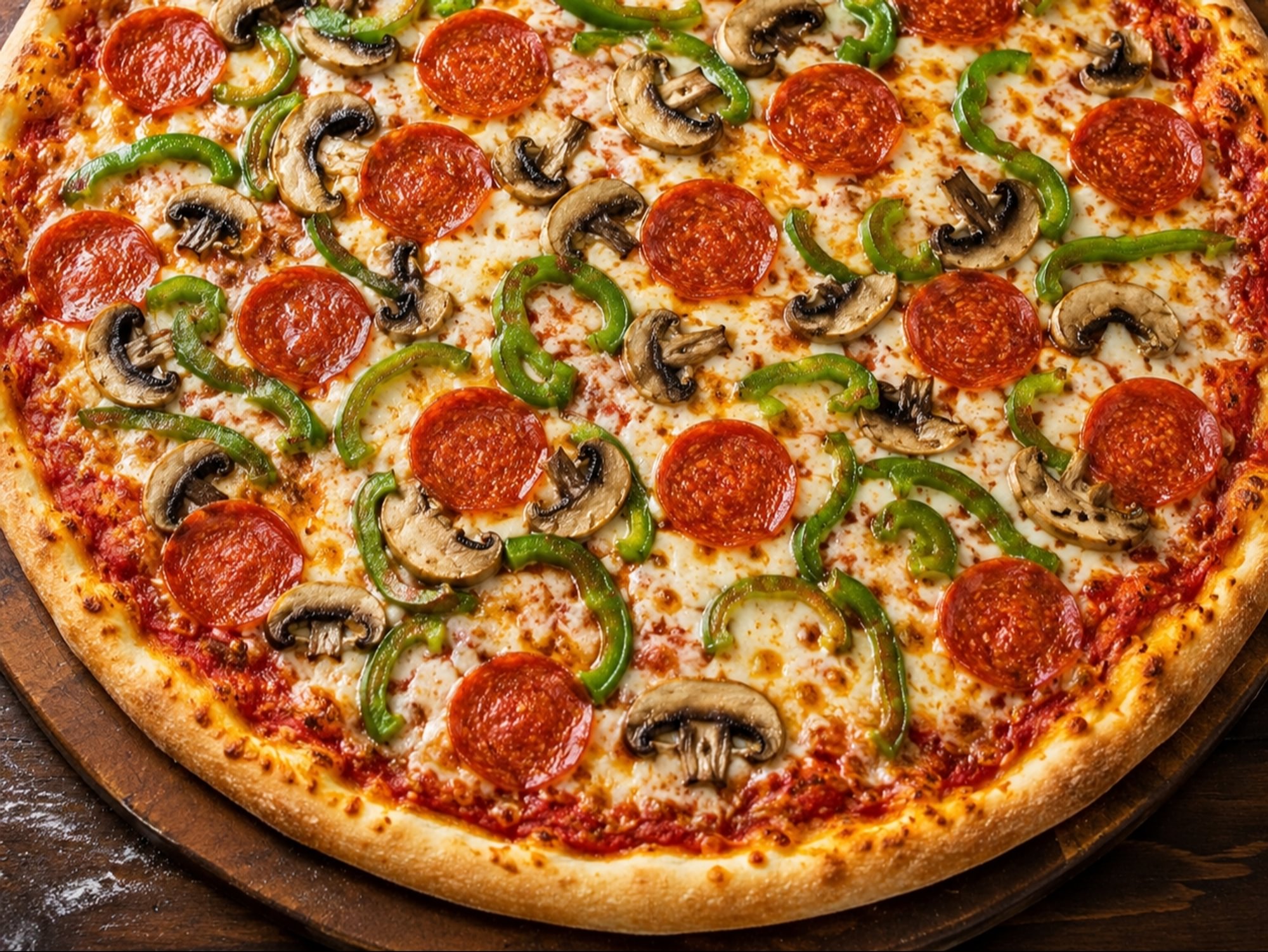 14" 3 Topping Pizza