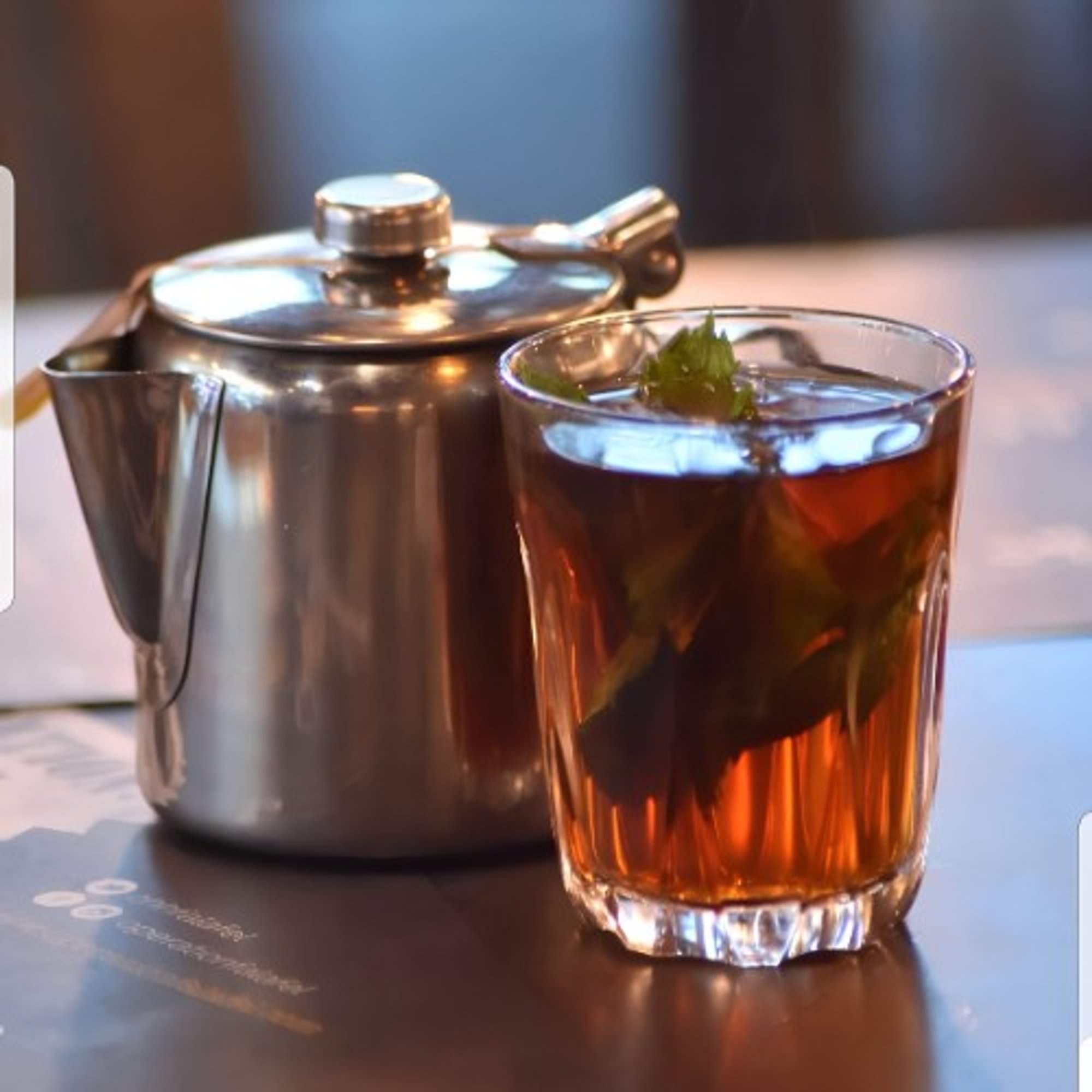 Turkish Tea with Mint