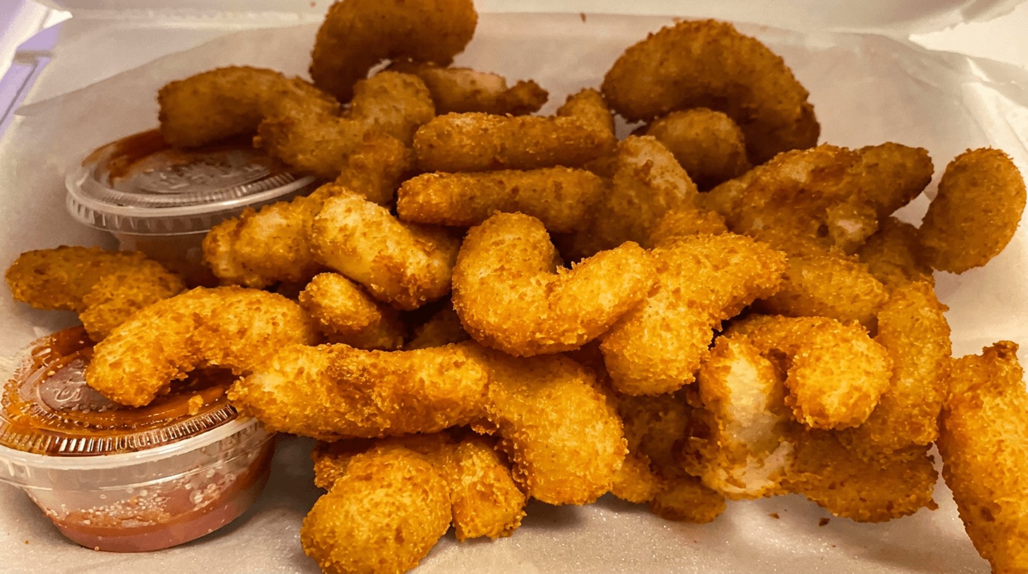 Fried Popcorn Shrimp