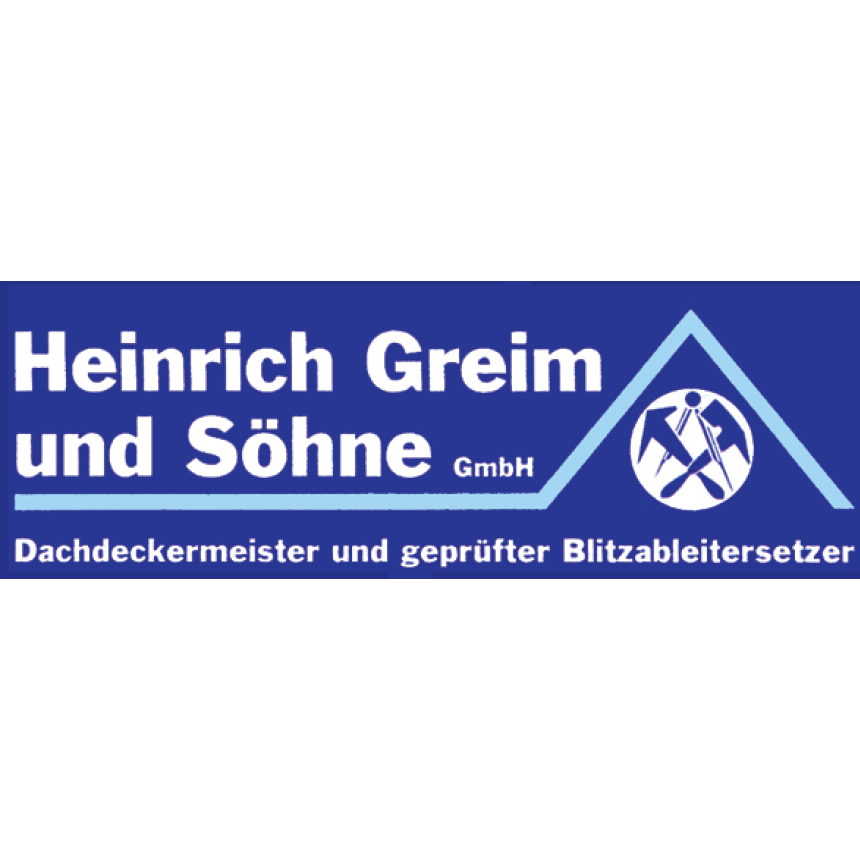Logo von Dachdeckerei Heinrich Greim & Söhne GmbH