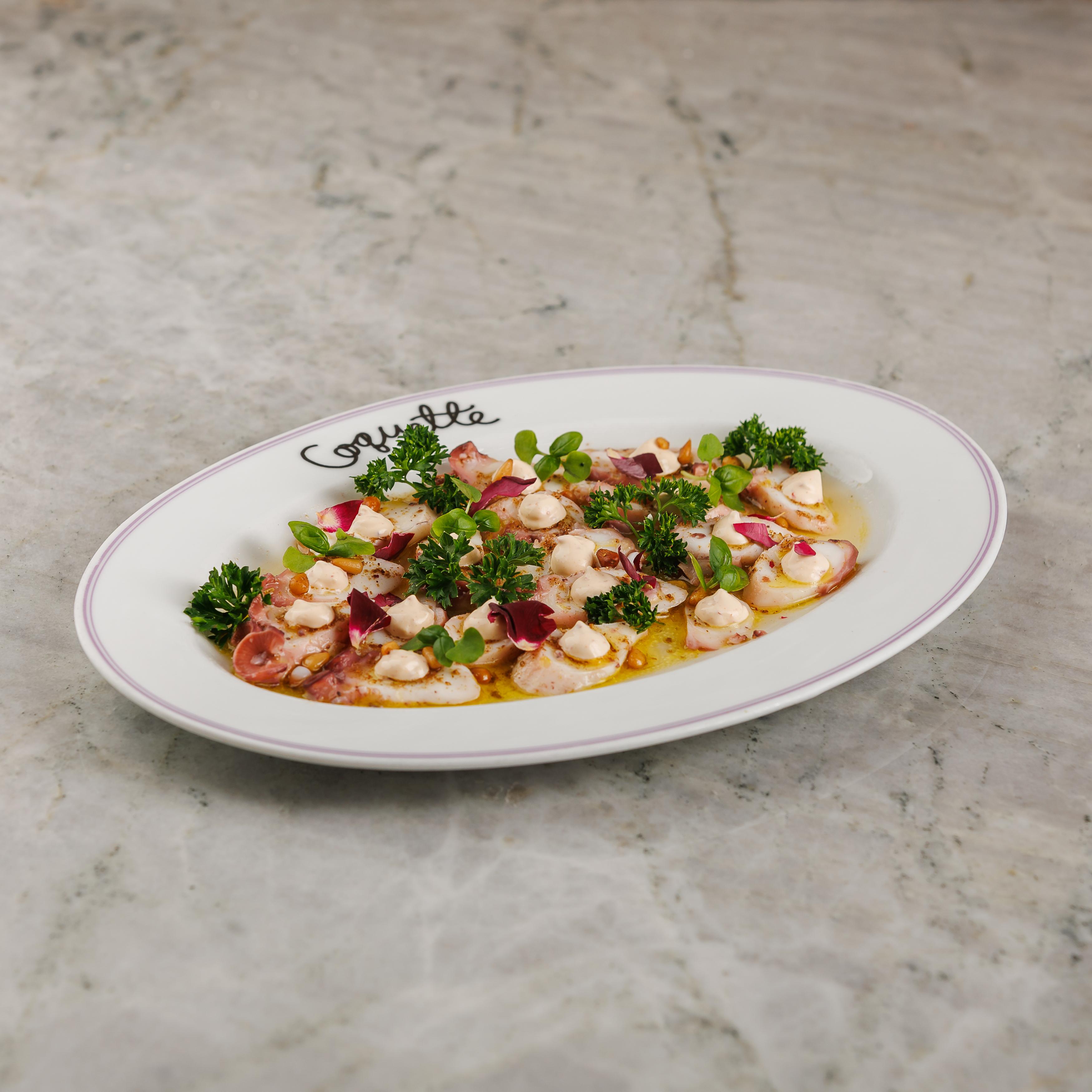 Octopus Carpaccio