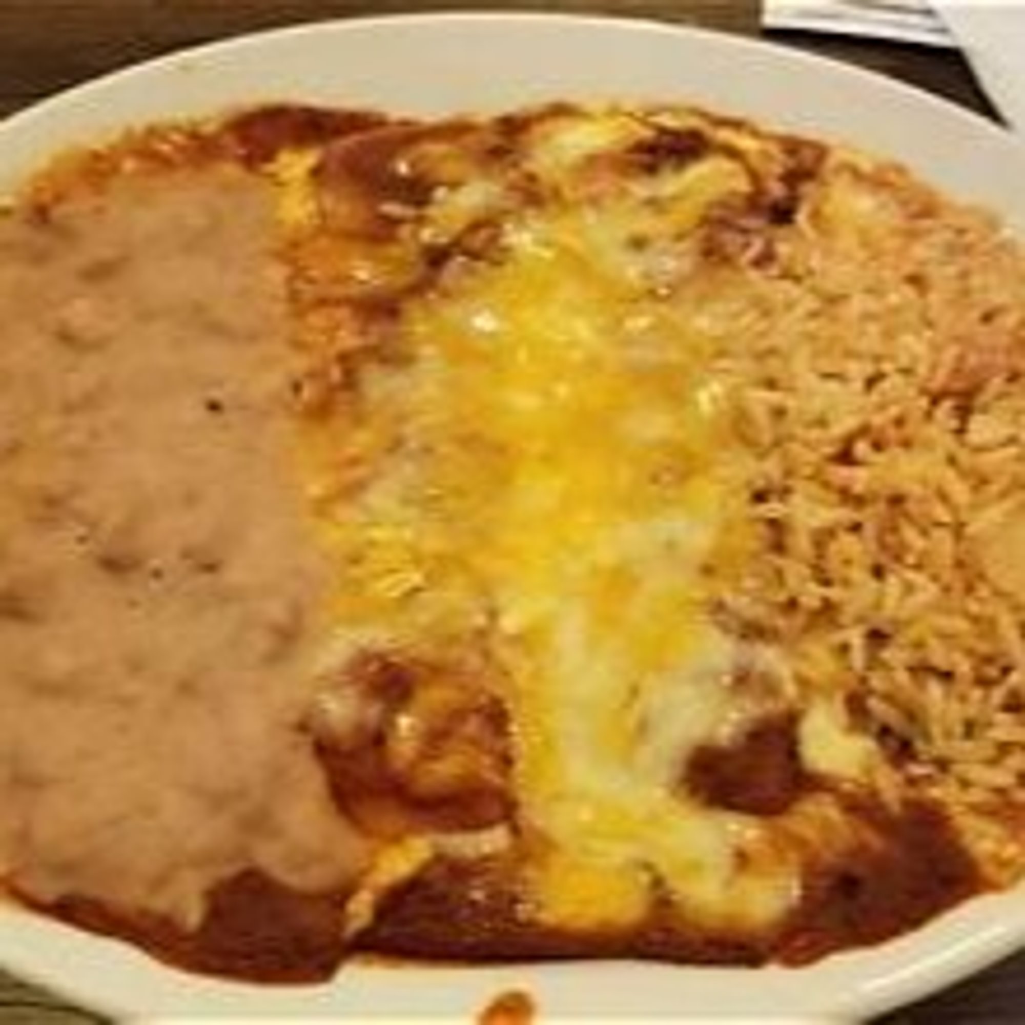 Kid’s Enchilada, Rice and Beans