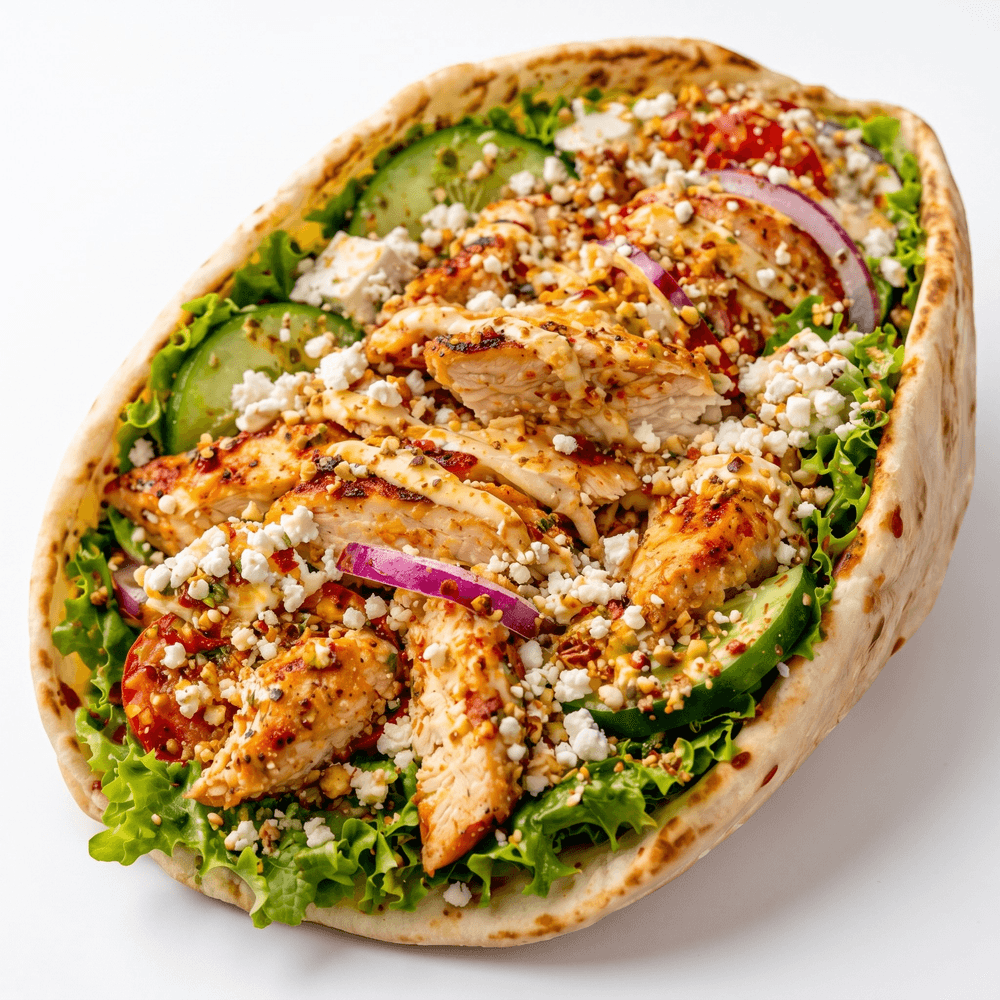 Mediterranean Chicken Pita