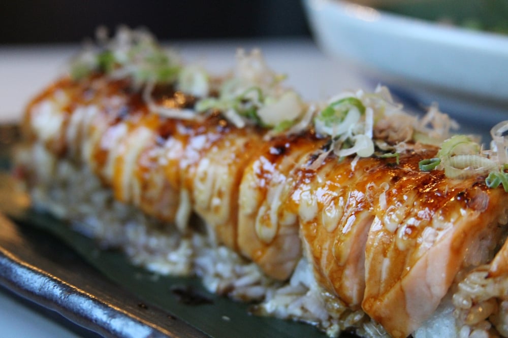 Baked Salmon Roll