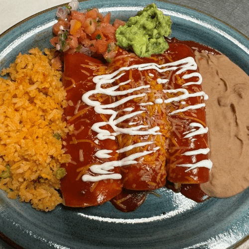 Chicken & Cheese Enchiladas