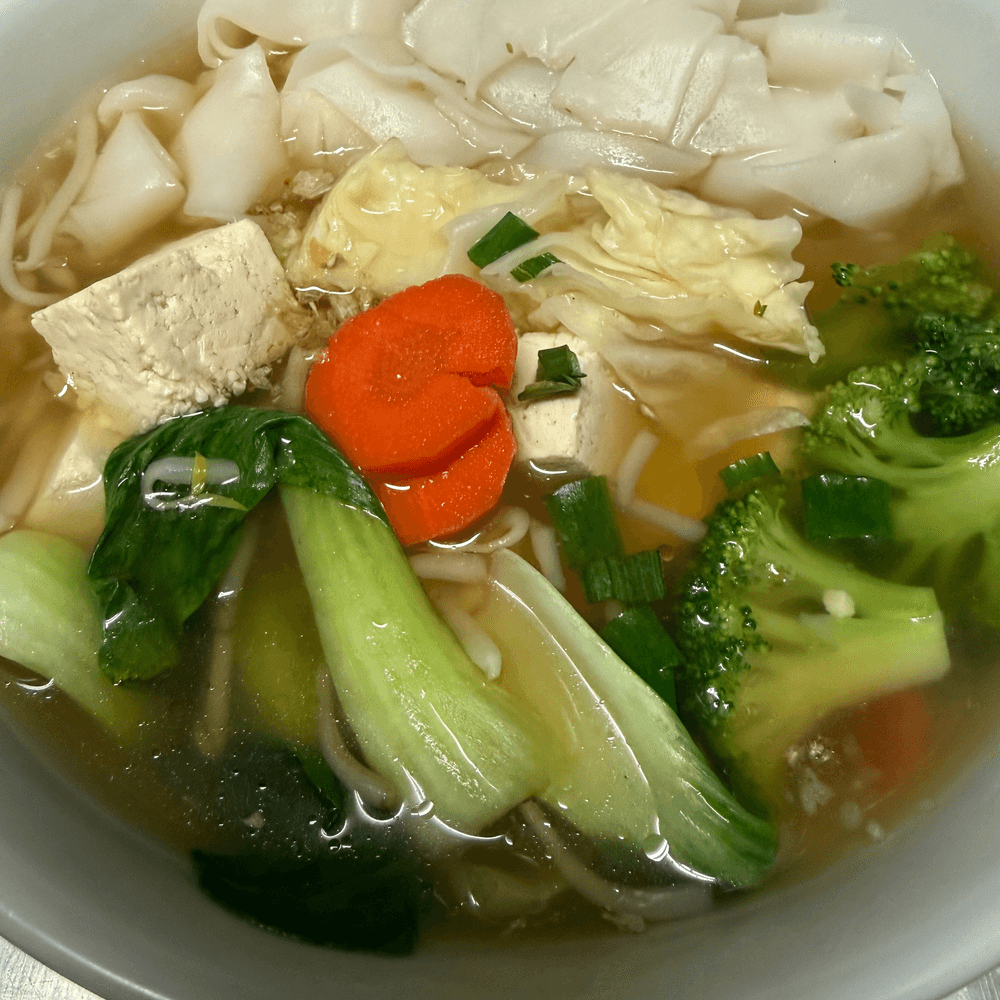Soft Tofu Noodles Soup