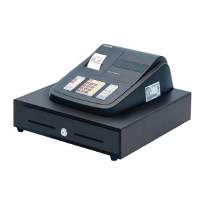 SAM4S ER-180UL Compact Electronic Cash Register - Professional Black