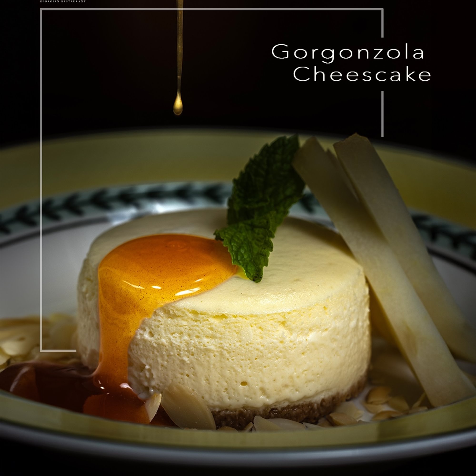 Gorgonzola Cheesecake