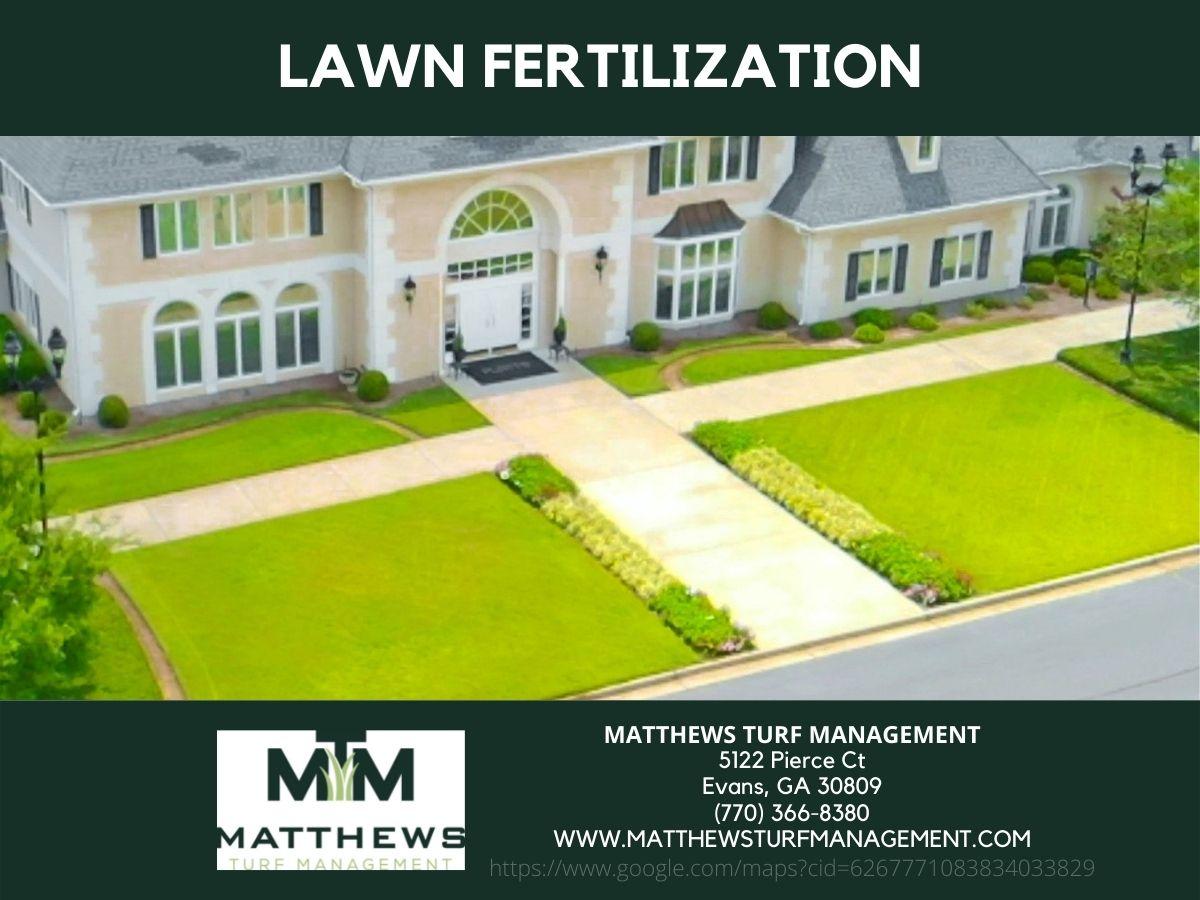 lawn fertilization augusta ga