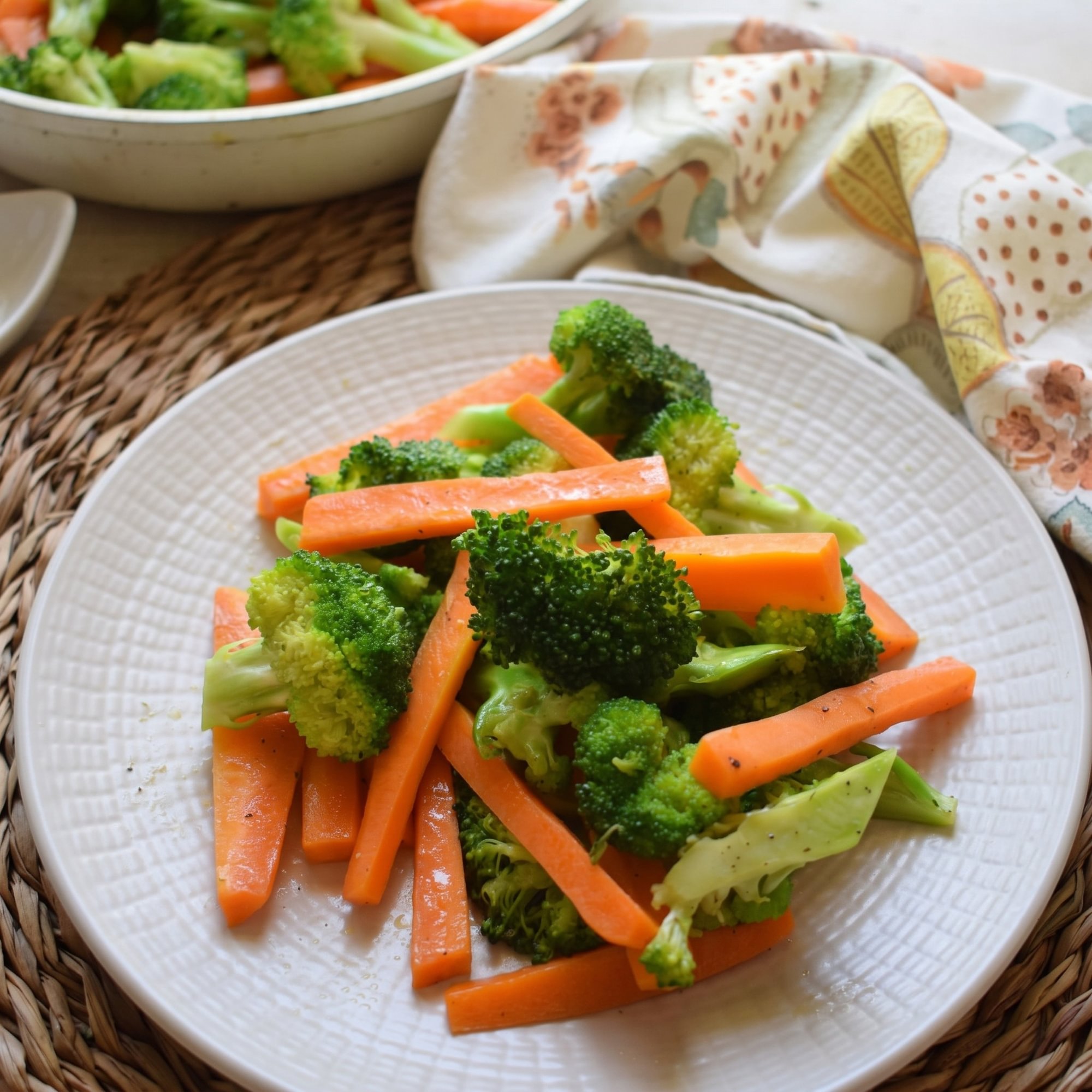 Sauteed Carrots Broccoli