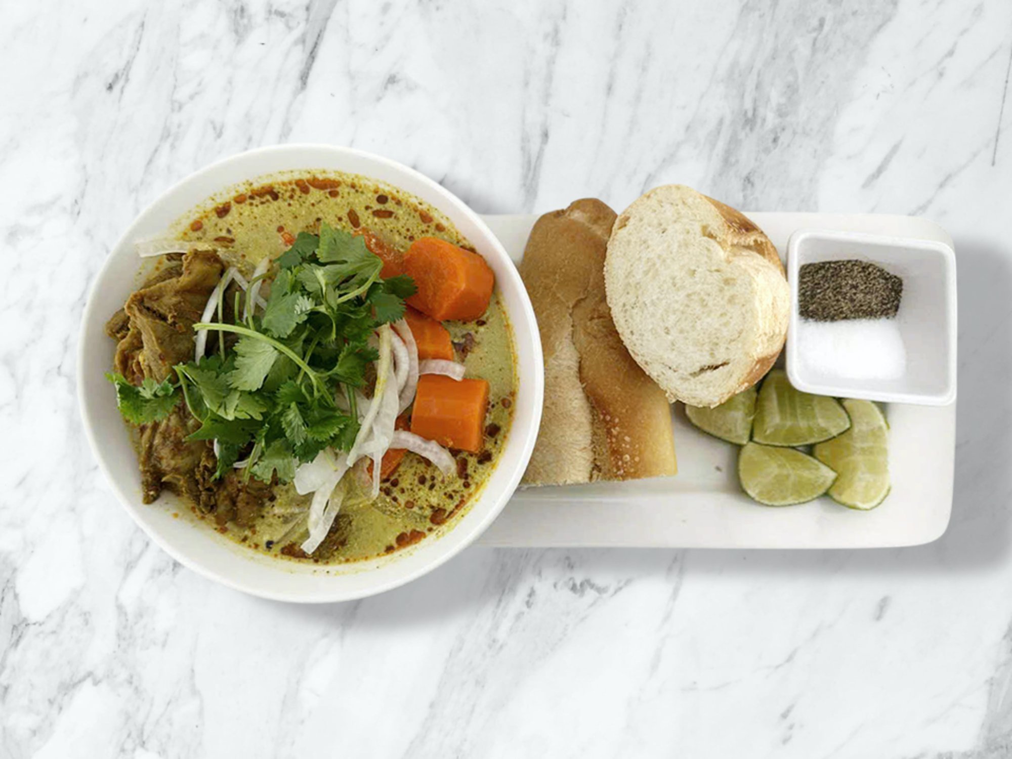 Curry Chicken with Bread