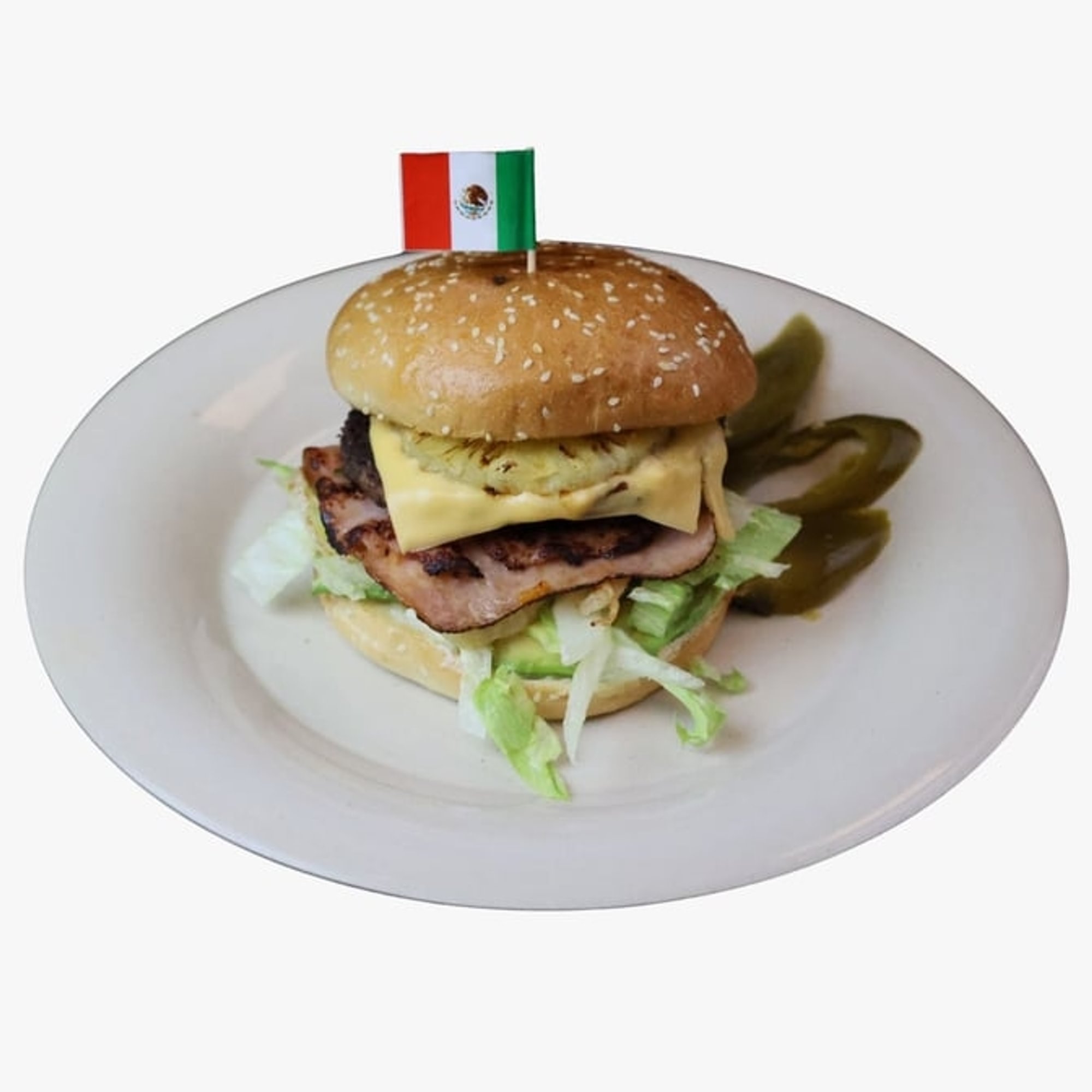 Hamburguesa Hawaiana