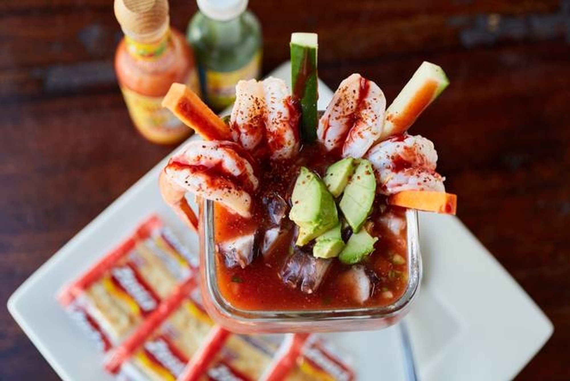 Coctel Camaron Y Pulpo (Shrimp and Octopus Cocktail)