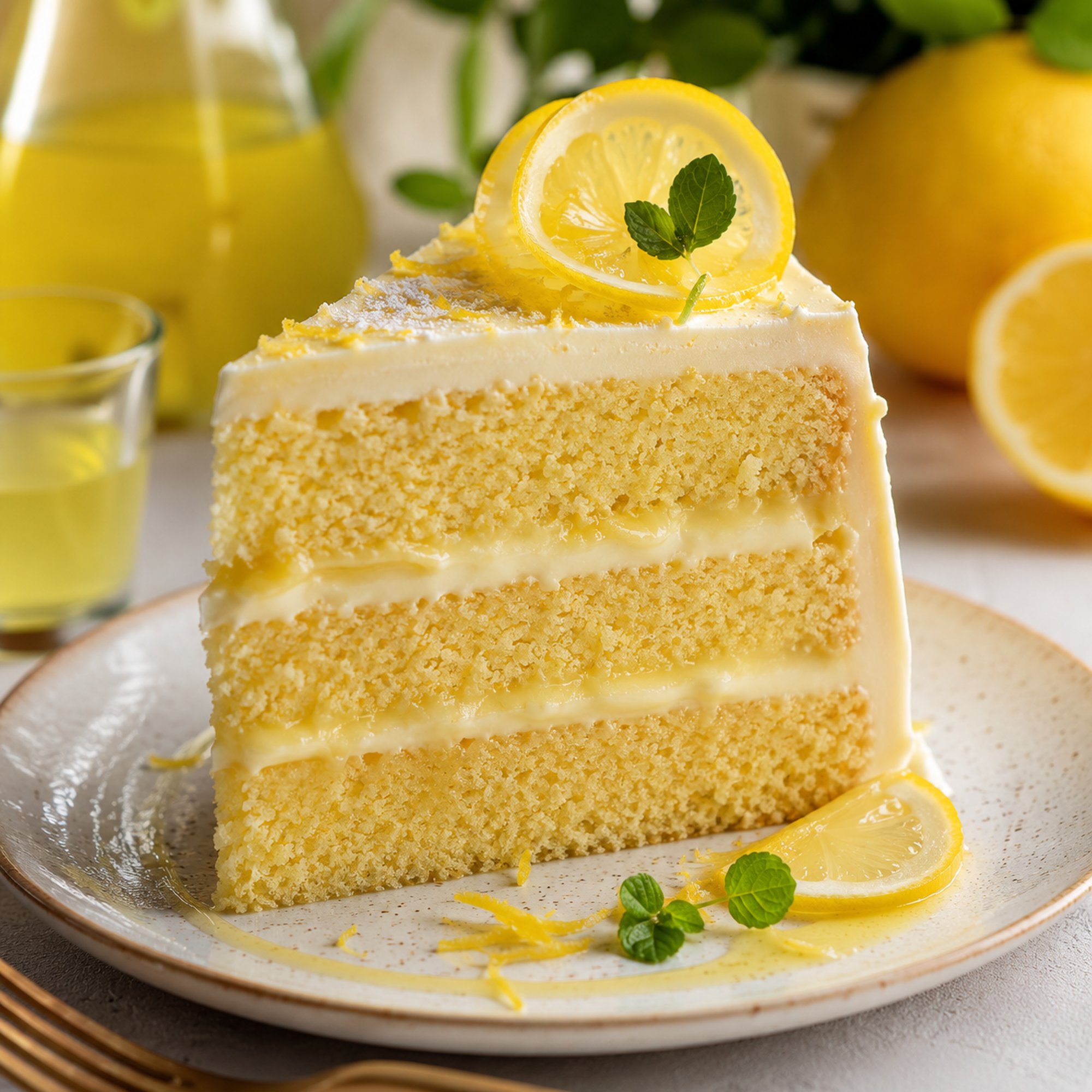 Limoncello Cake