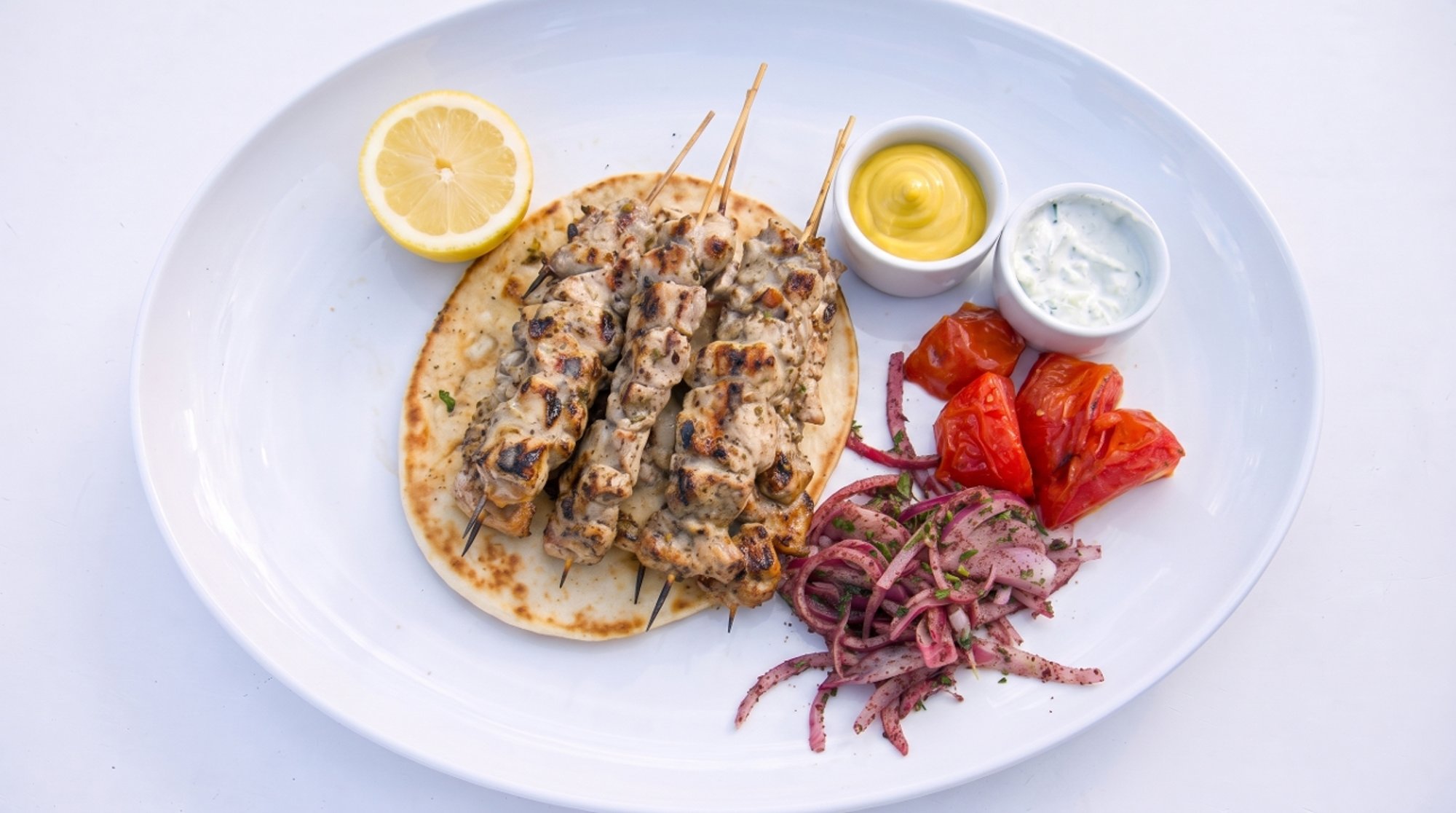 Traditional Pork Souvlaki (6)