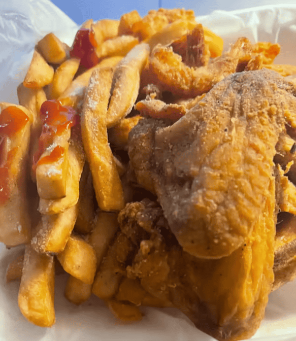 Legs & Thighs Mix with Fries