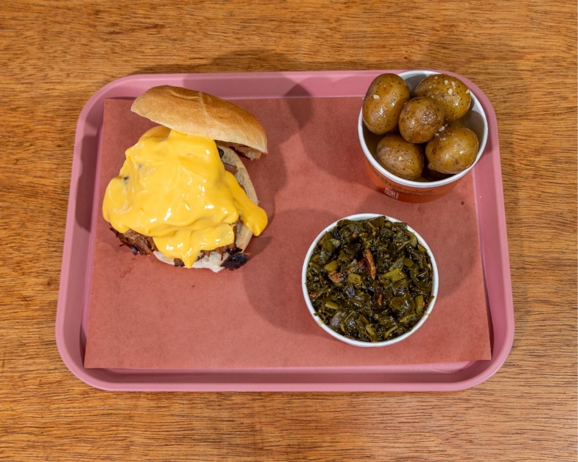 Brisket Cheddar Sandwich Meal