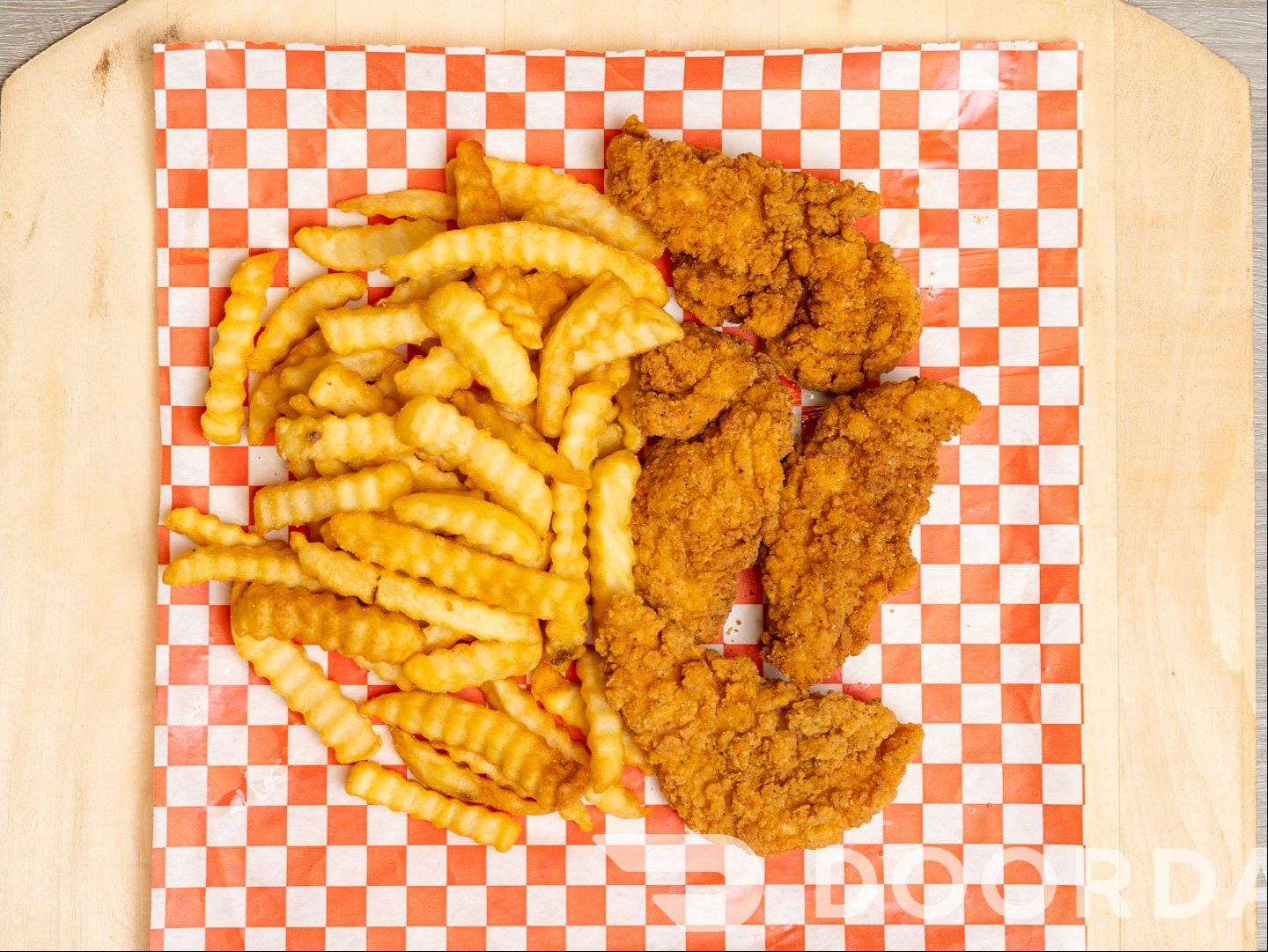 $12 4Pc Chicken Tenders W/ Fries