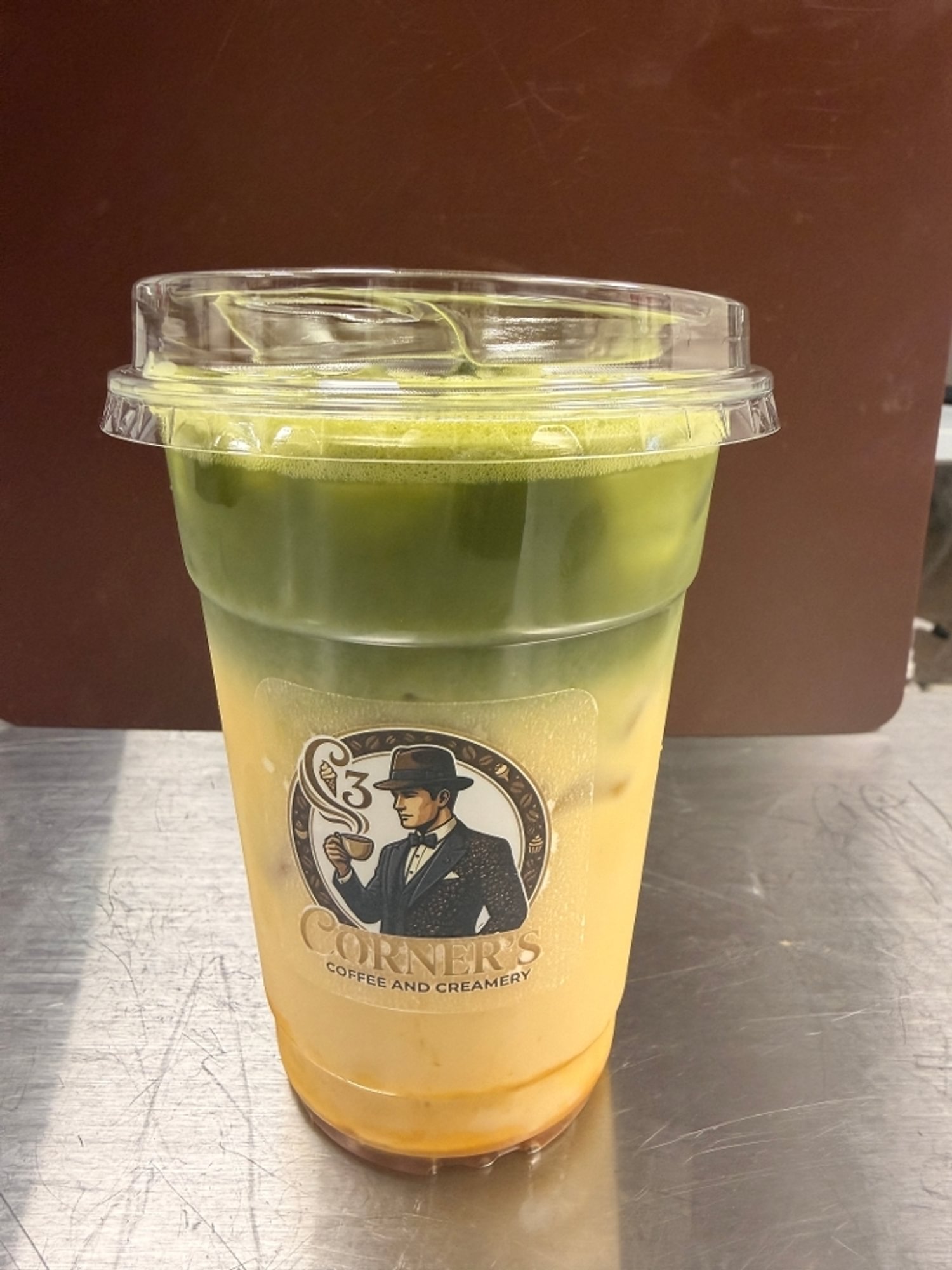 Banana Matcha latte