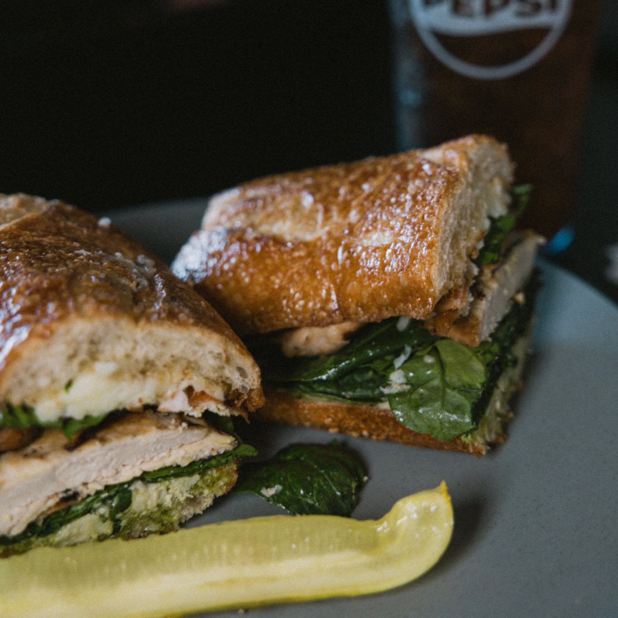 Chicken Pesto Sandwich
