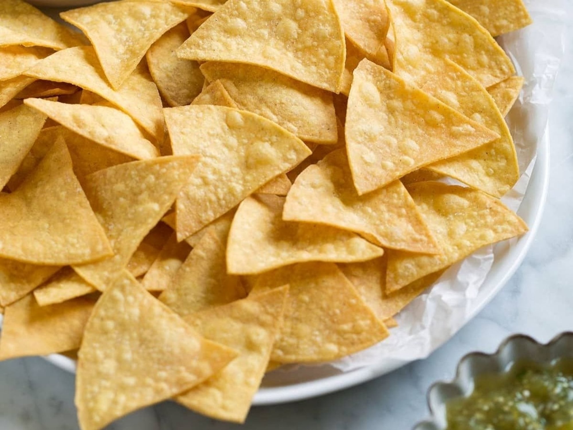 Tray of chips