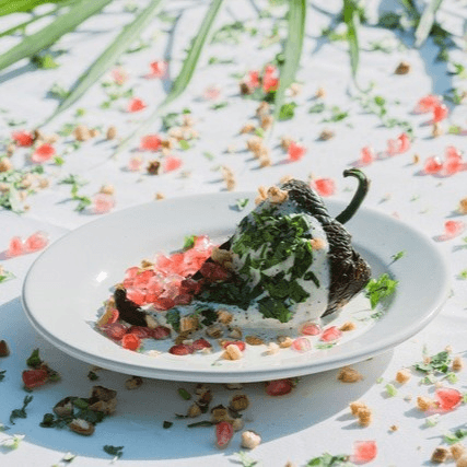 (3) Chile Relleno (Chee-Lays-Ray-Yah-No)