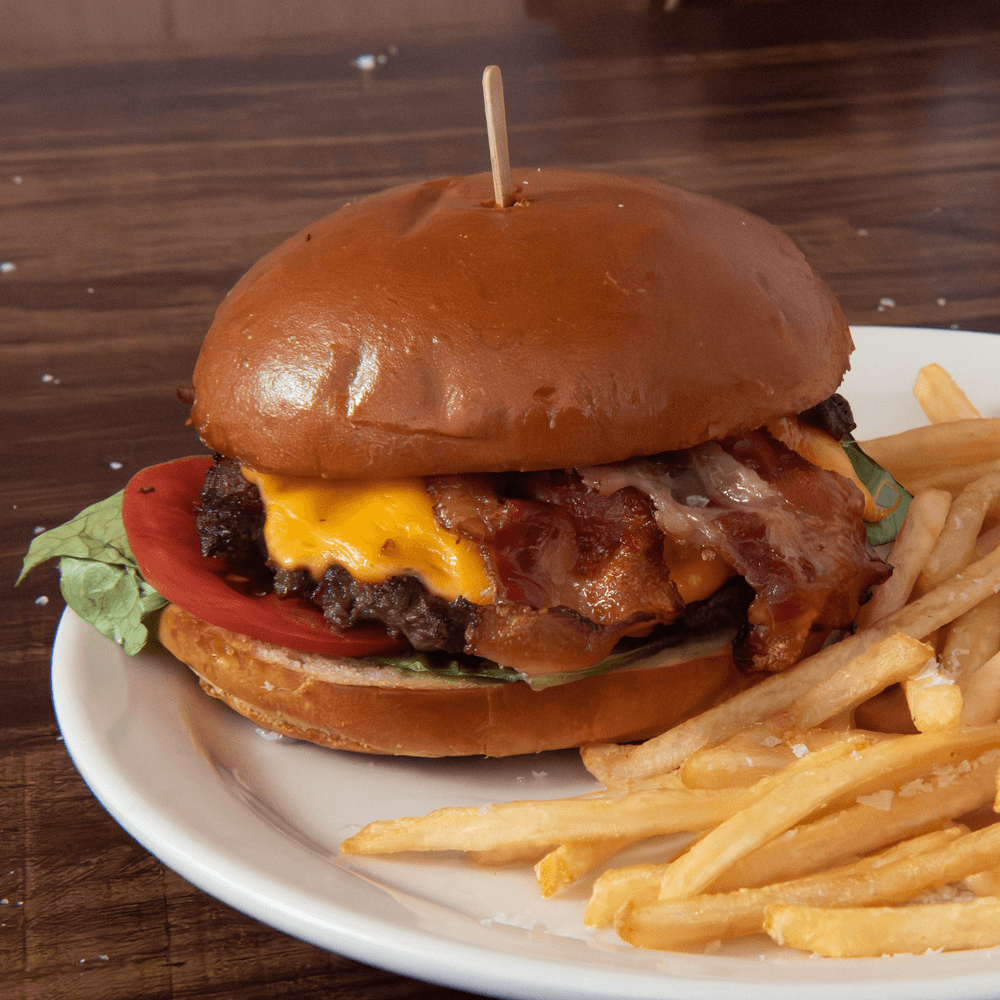 Wagyu Smash Burger with Cheddar