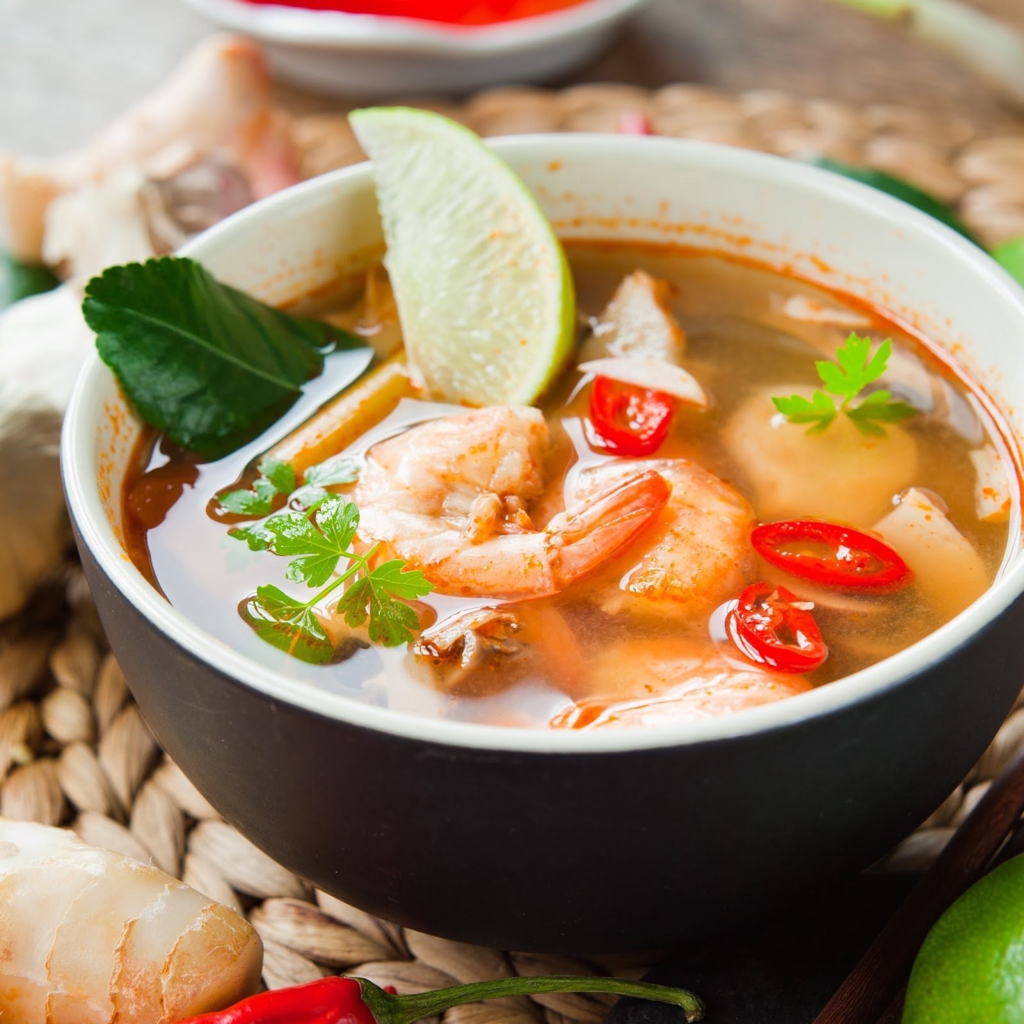 B1.Hot pot Tom Yum Soup