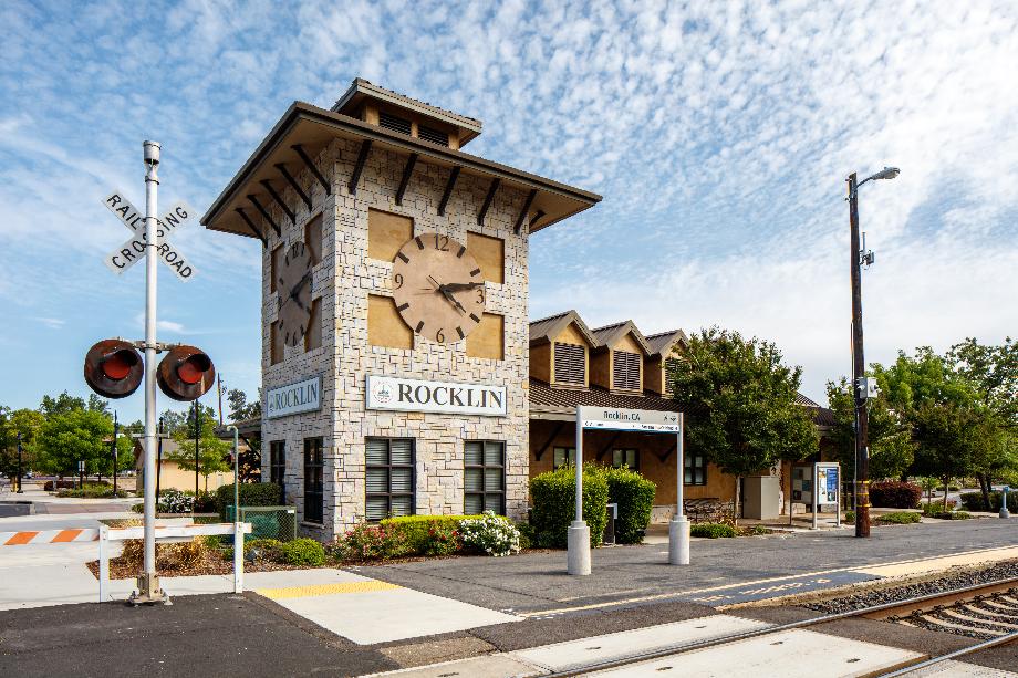 Downtown Rocklin Train Station