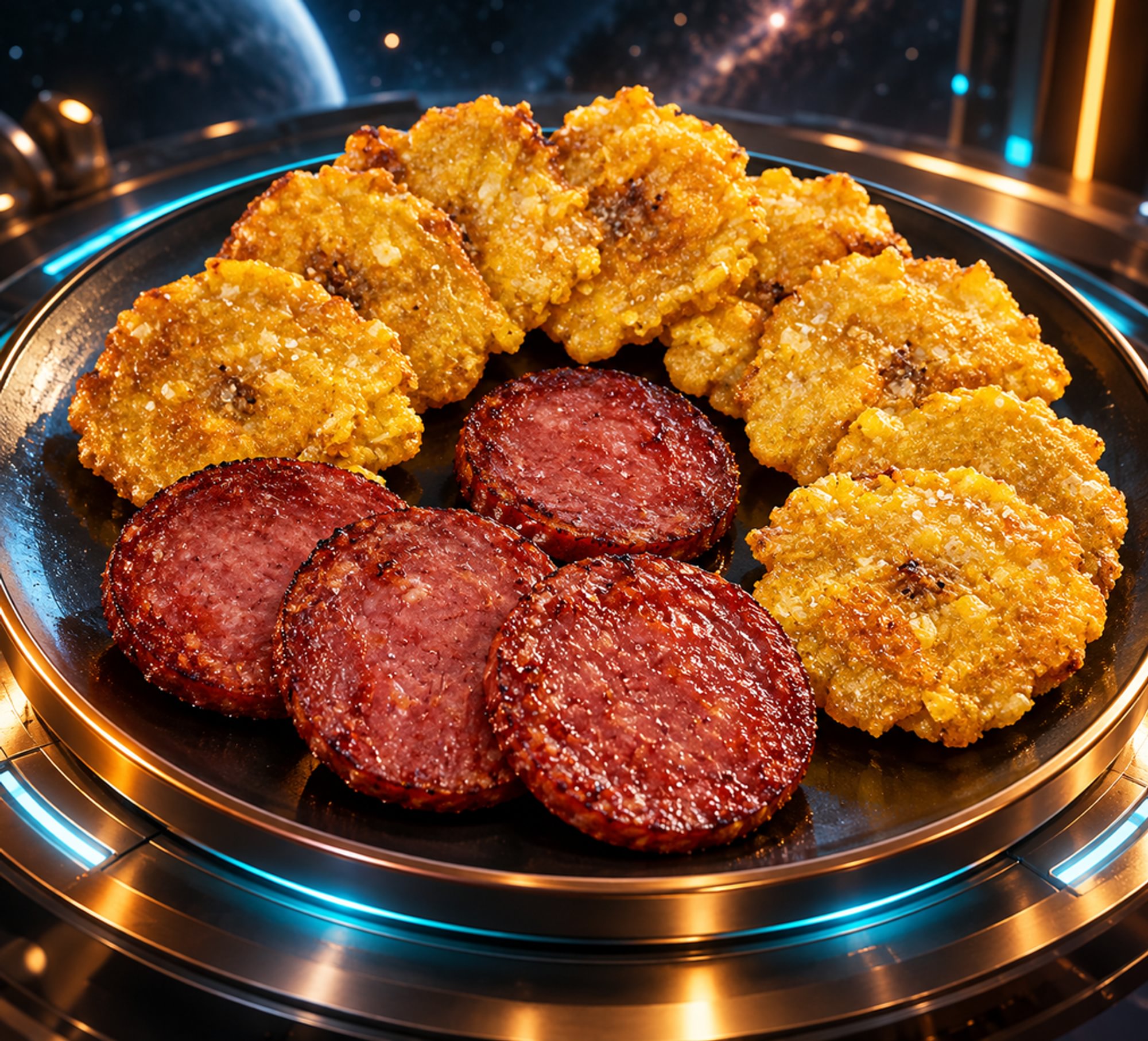Fried Salami